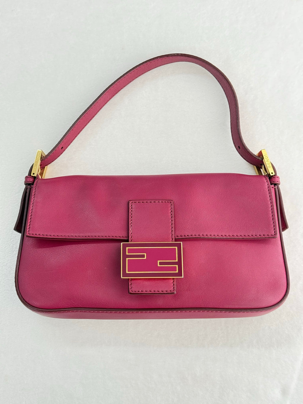 FENDI Micro Baguette Rosa