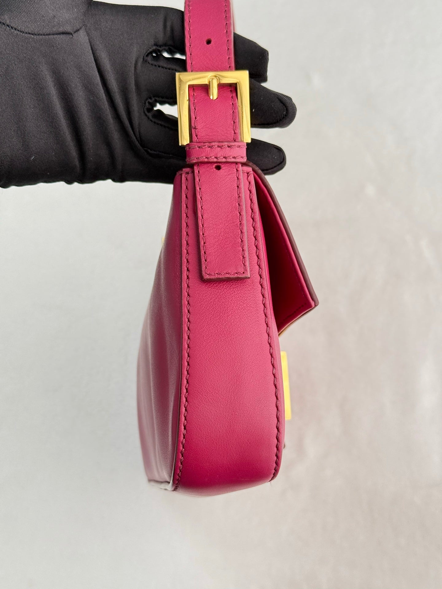 FENDI Micro Baguette Rosa