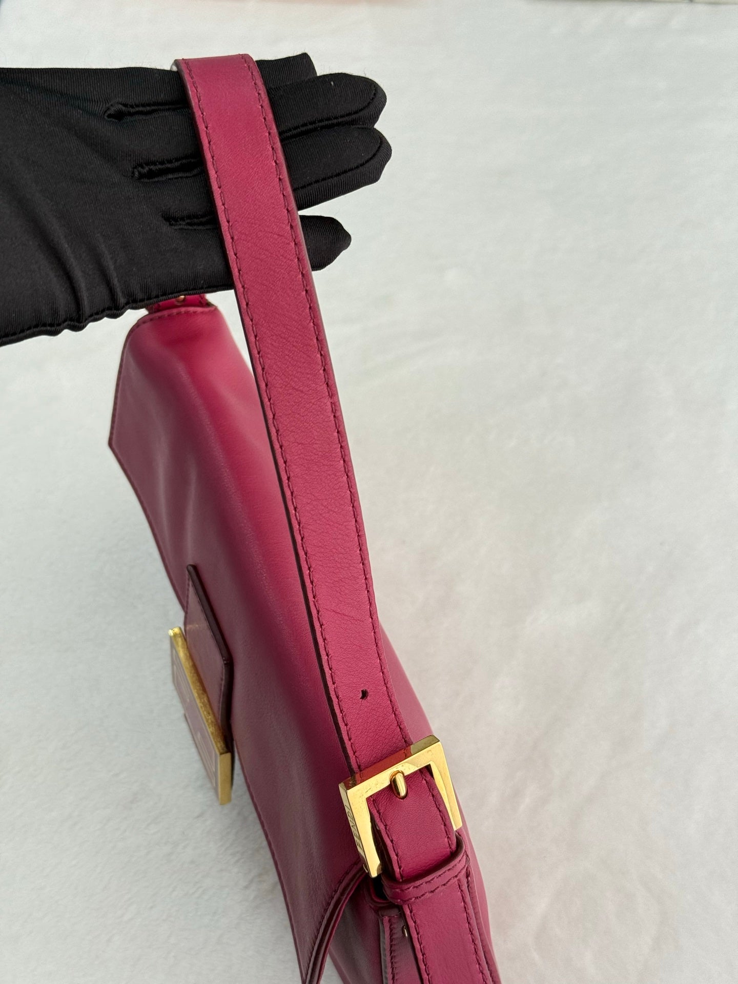 FENDI Micro Baguette Rosa