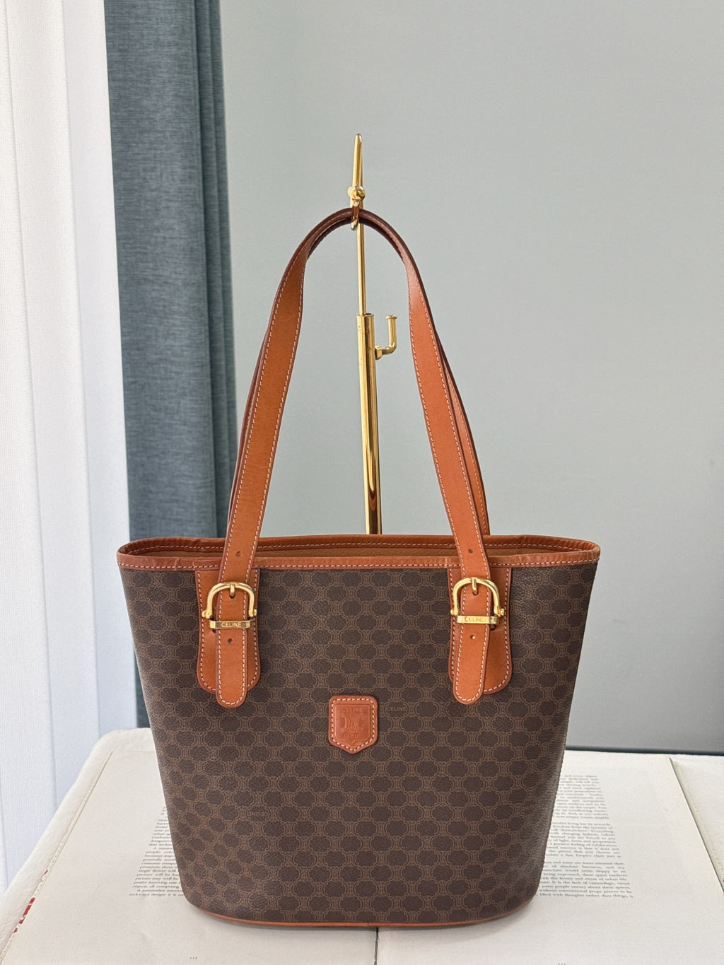 CELINE Macadam Tote Bag