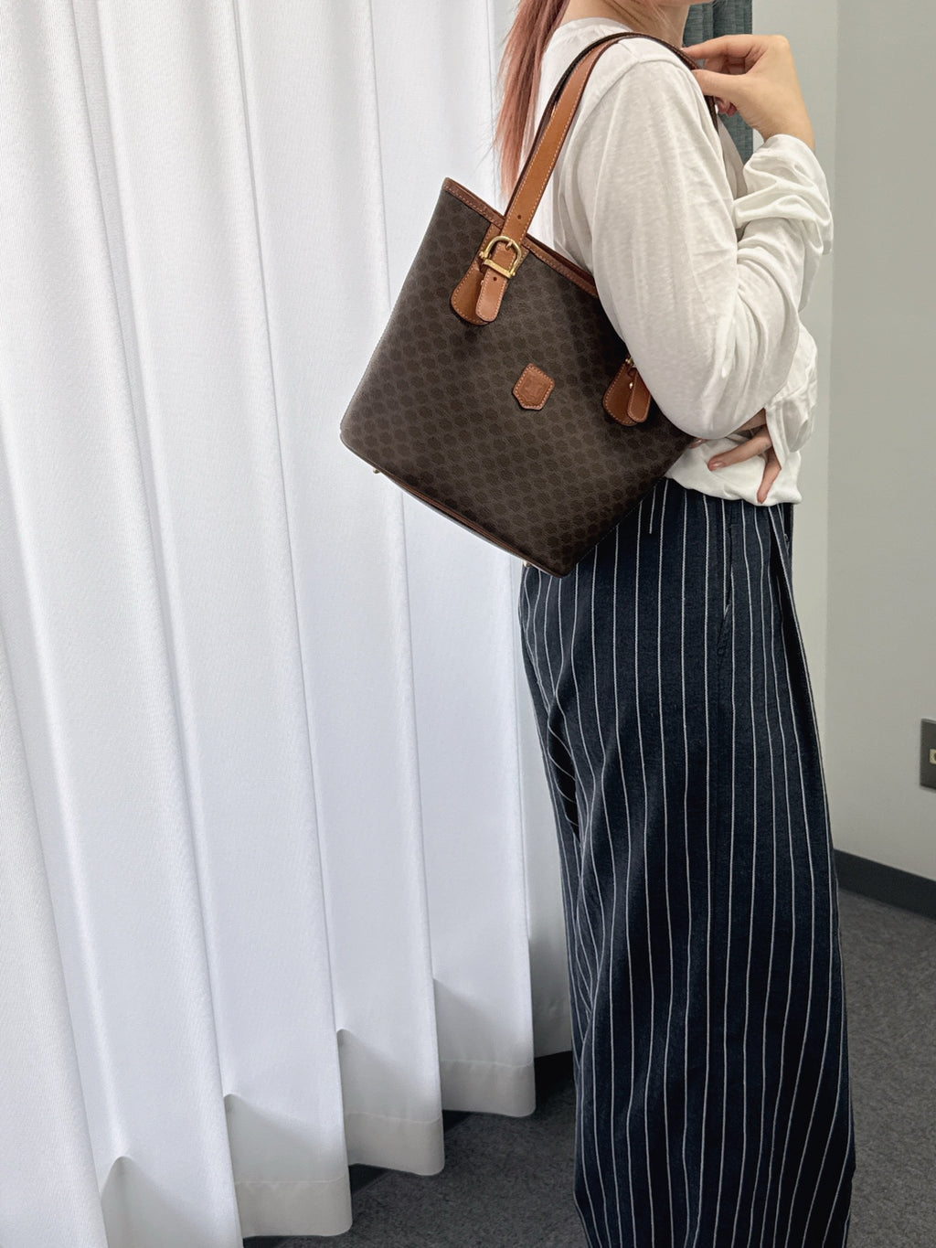 CELINE Macadam Tote Bag