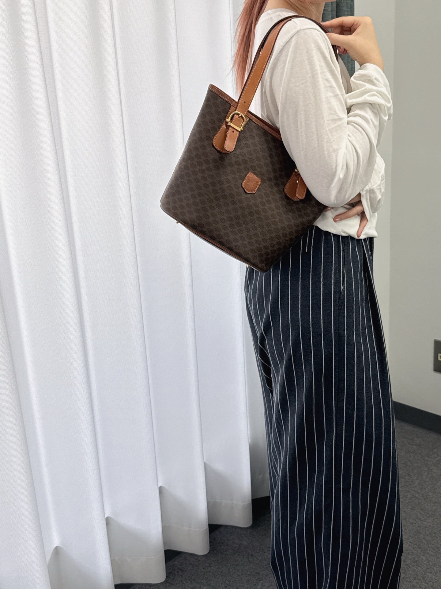CELINE Macadam Tote Bag
