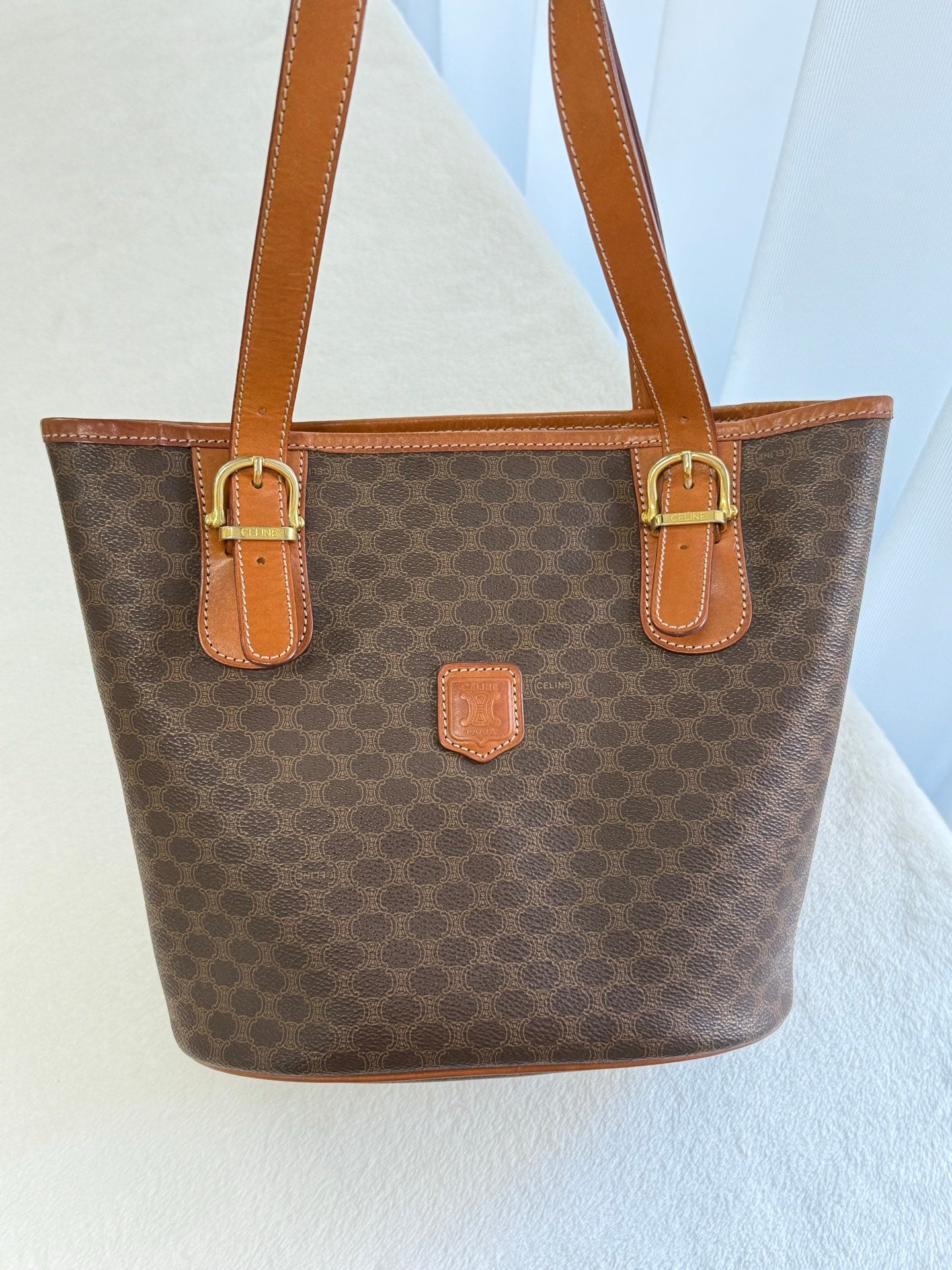 CELINE Macadam Tote Bag