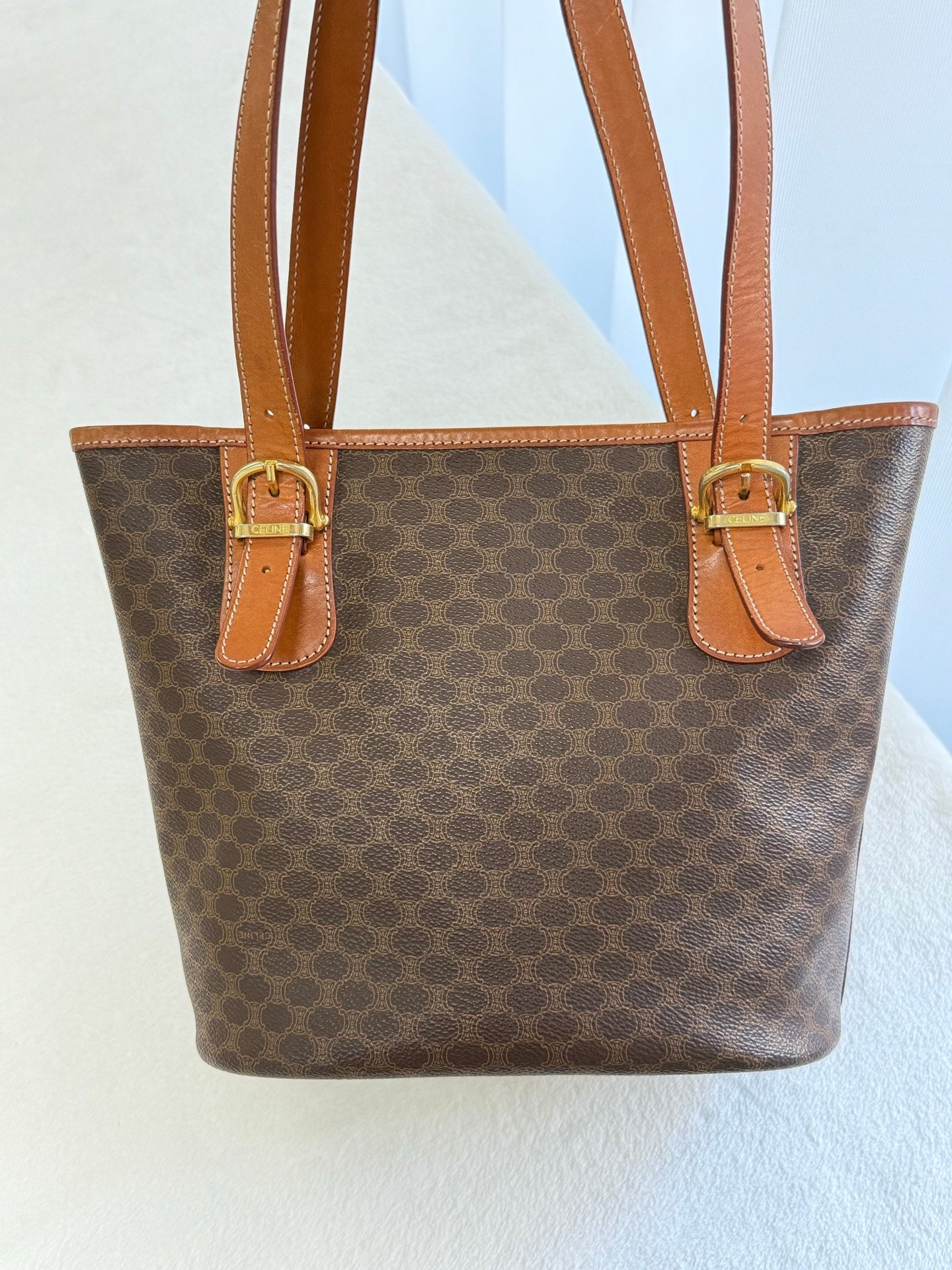 CELINE Macadam Tote Bag