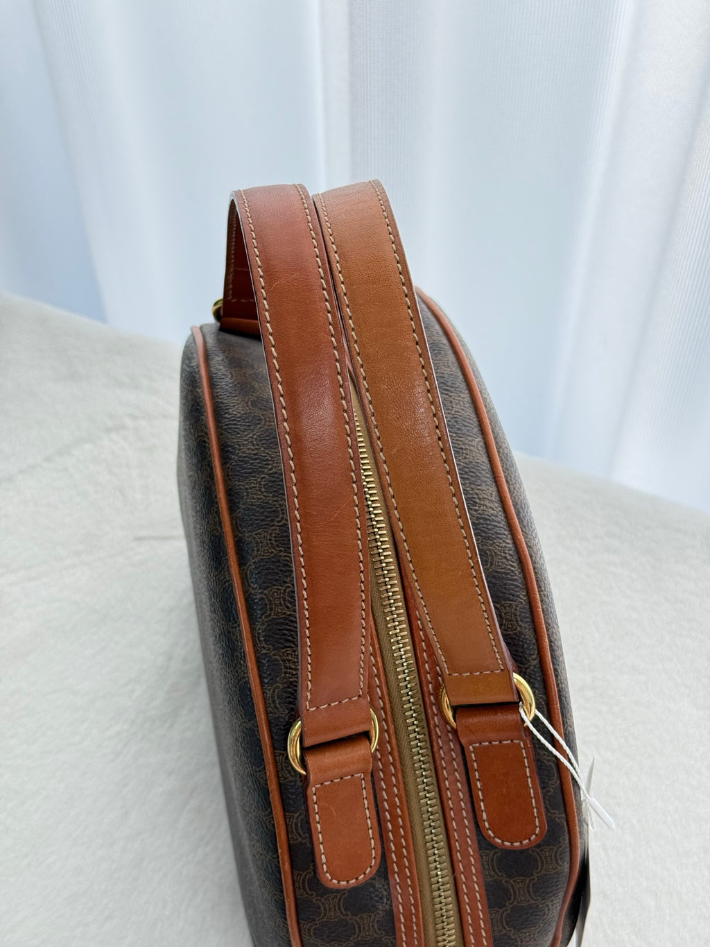 CELINE Macadam Halfmoon Shoulder bag
