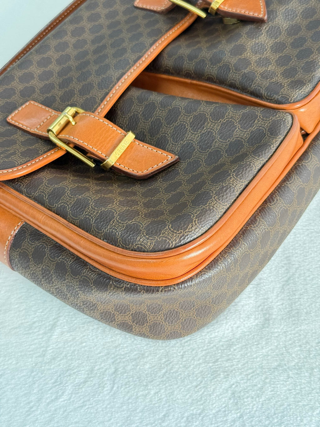 CELINE Macrame Satchel bag