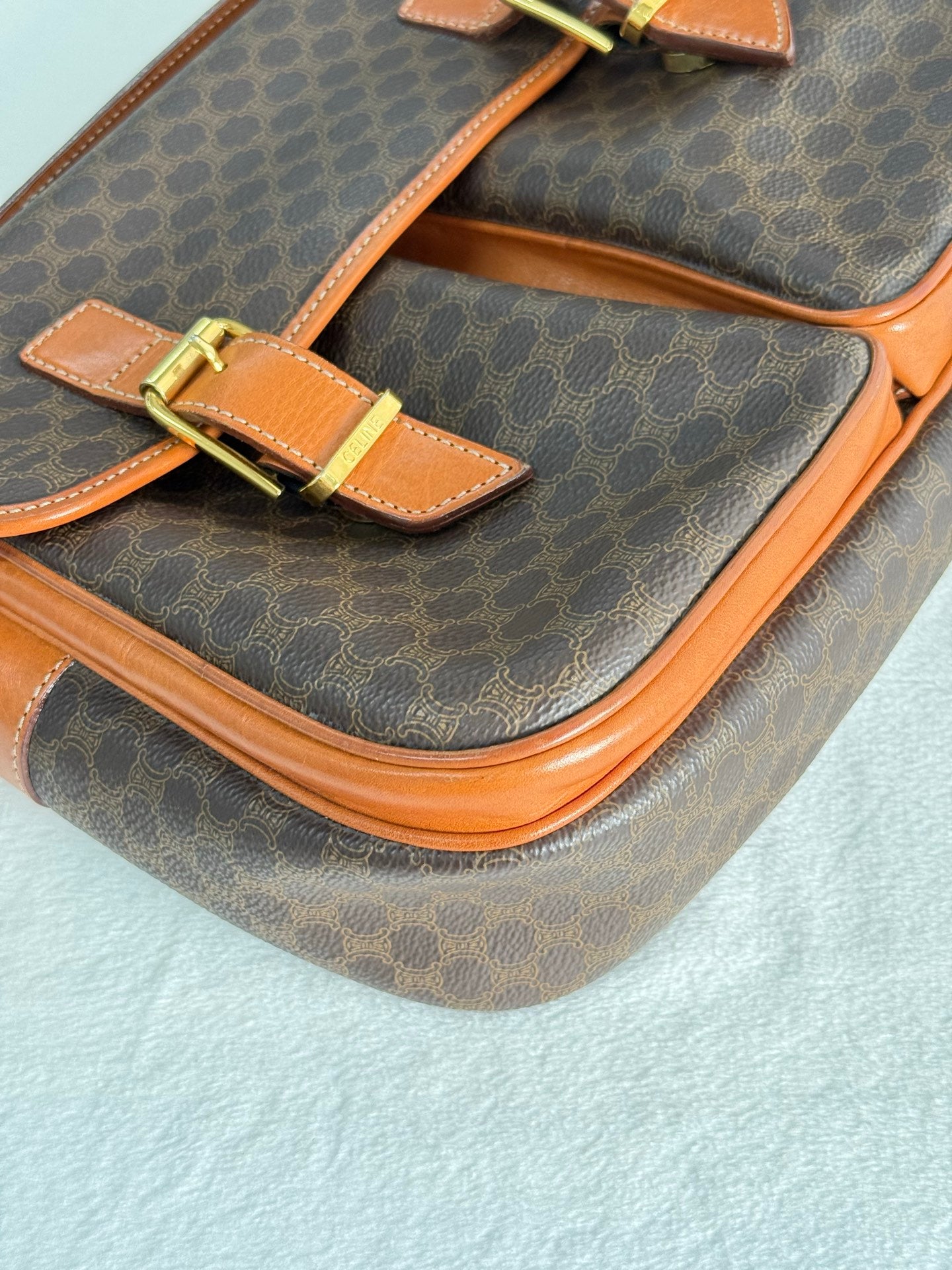 CELINE Macrame Satchel bag