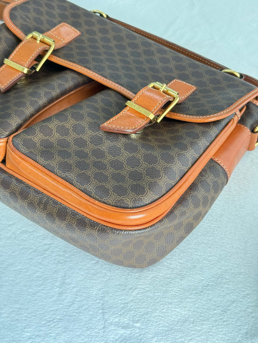 CELINE Macrame Satchel bag