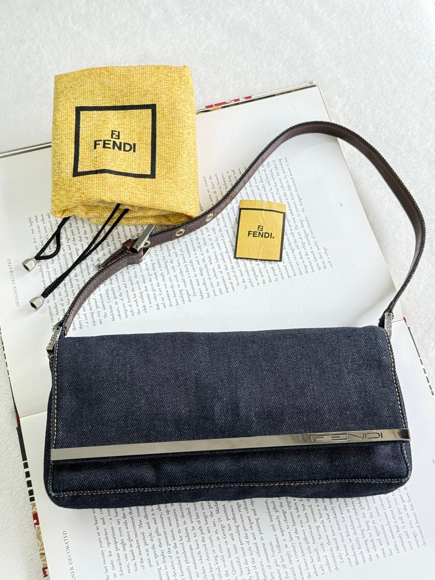 FENDI Denim Shoulder bag