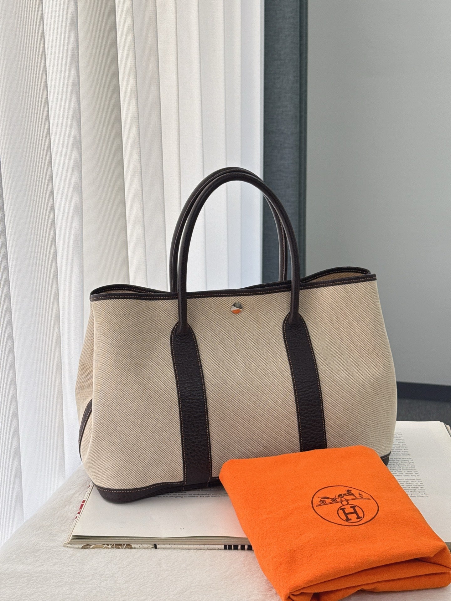 HERMES Garden Party36 Tote Bag