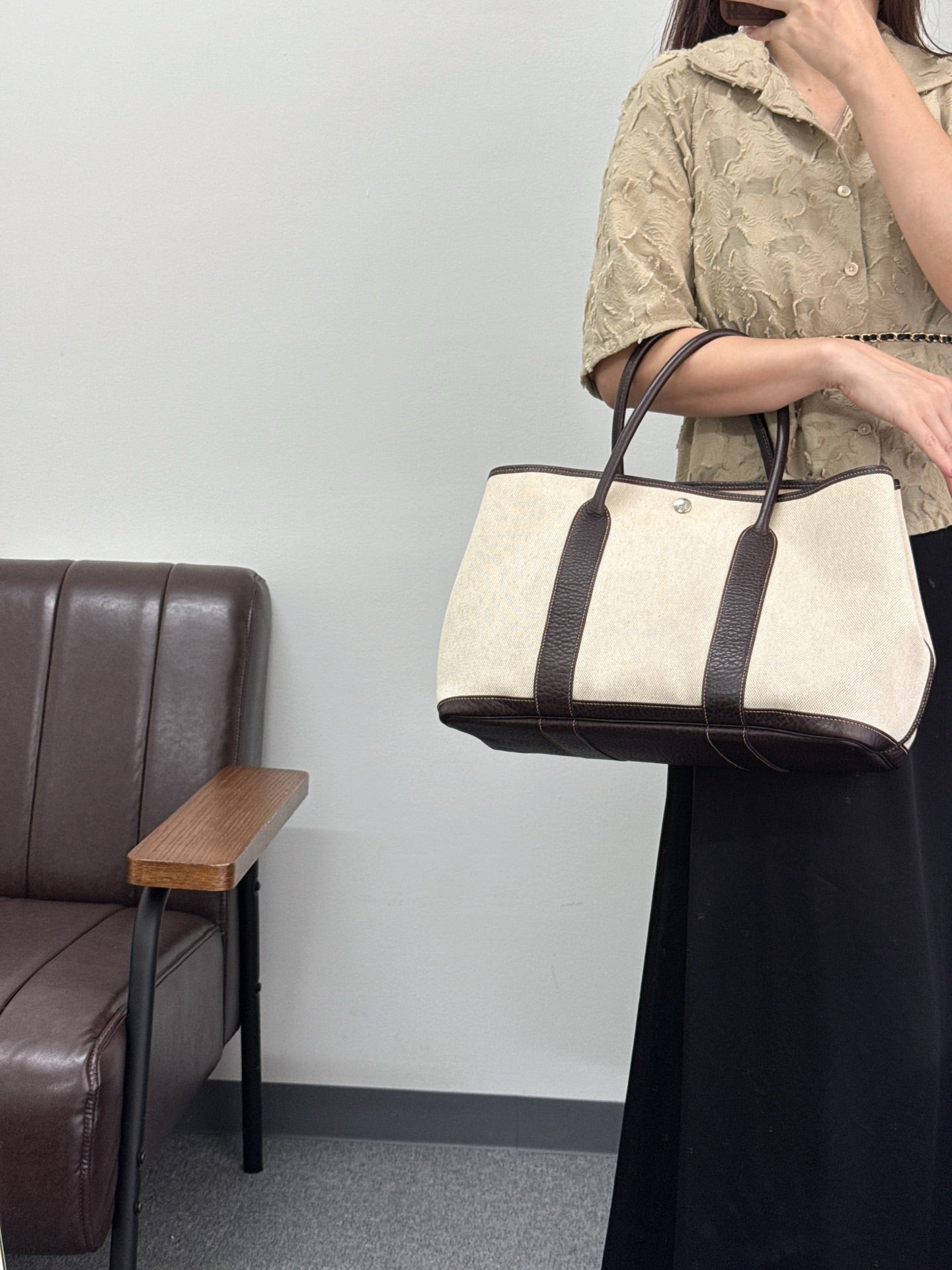 HERMES Garden Party36 Tote Bag