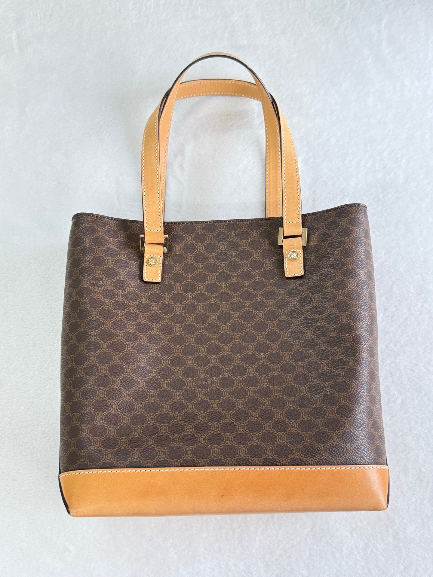 CELINE Macadam Vivian Tote Bag