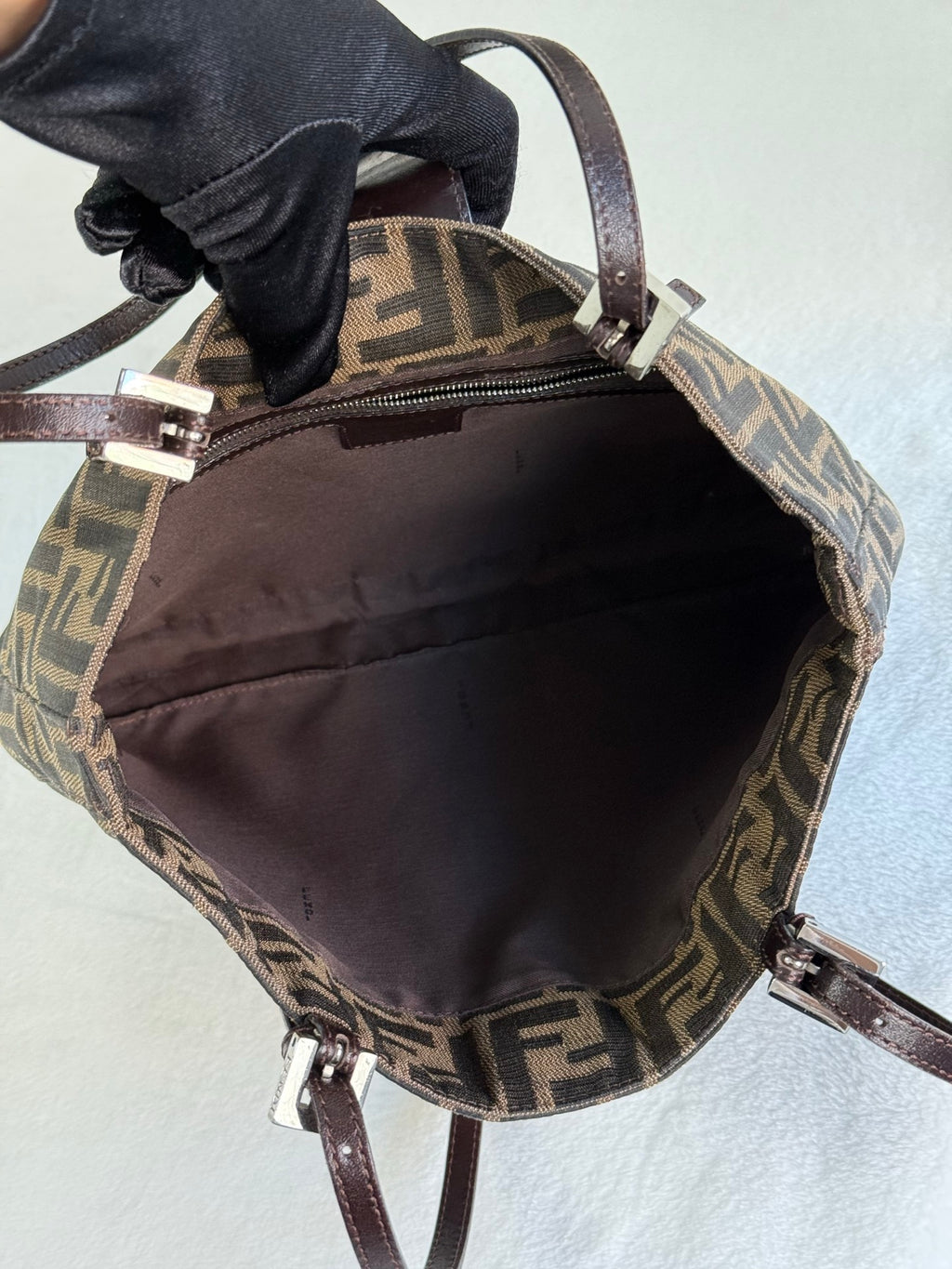 FENDI Zucca Shoulder Bag