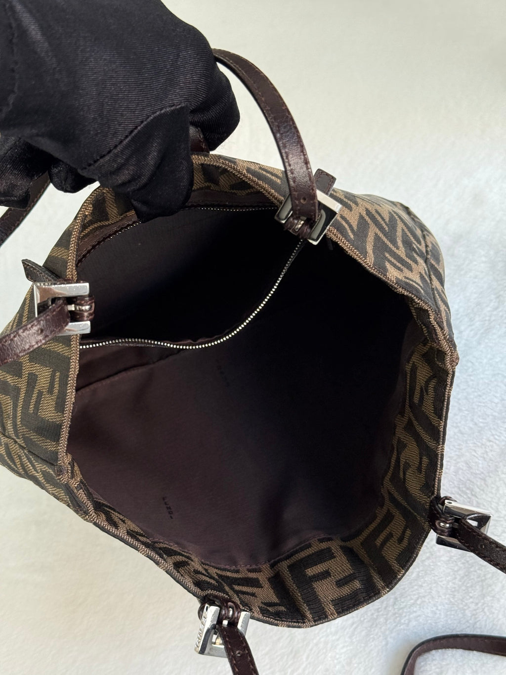 FENDI Zucca Shoulder Bag
