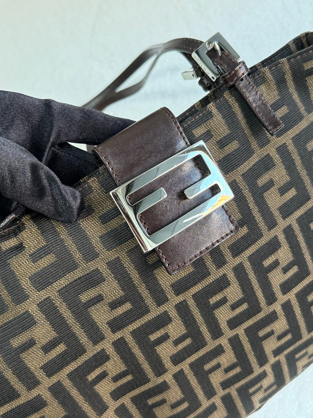 FENDI Zucca Shoulder Bag