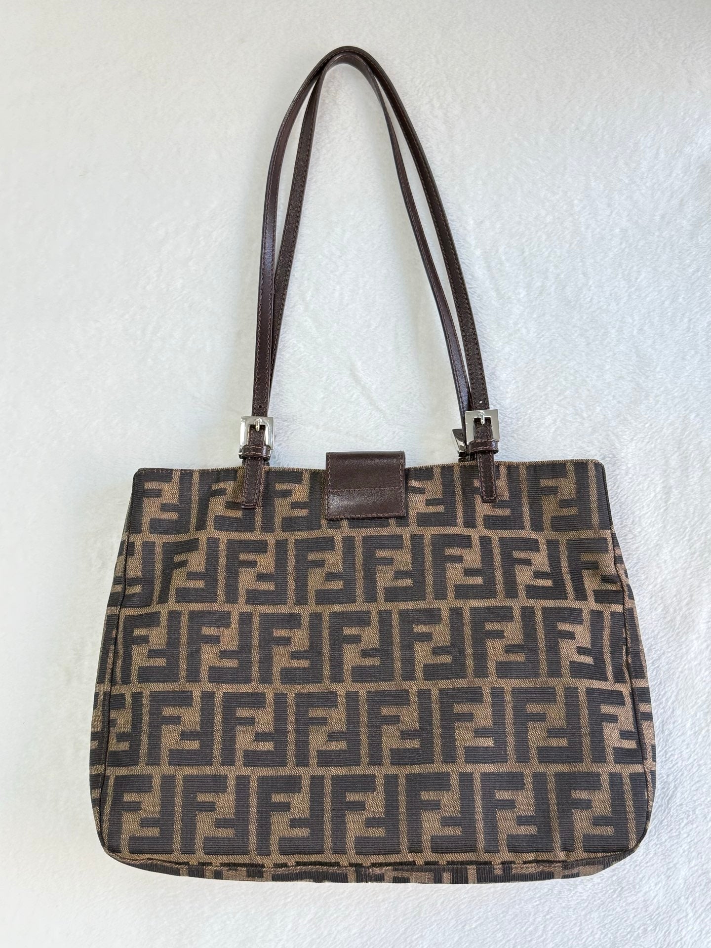 FENDI Zucca Shoulder Bag