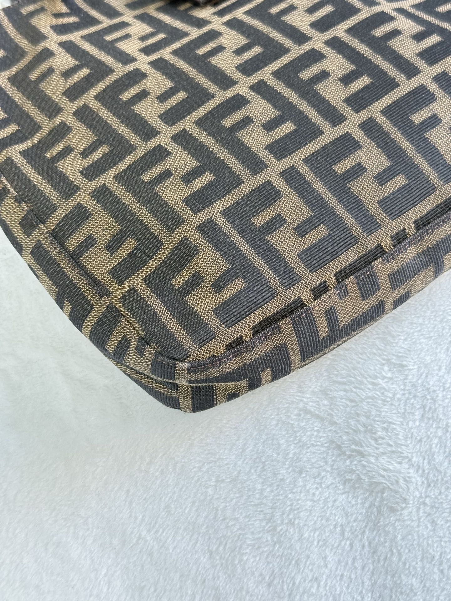 FENDI Zucca Shoulder Bag