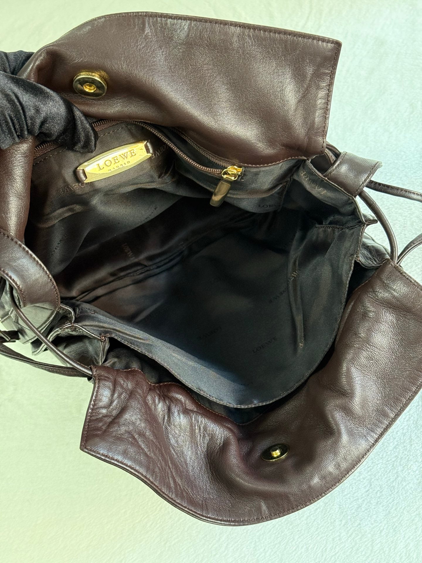 LOEWE Flamenco Lambskin Shoulder Bag