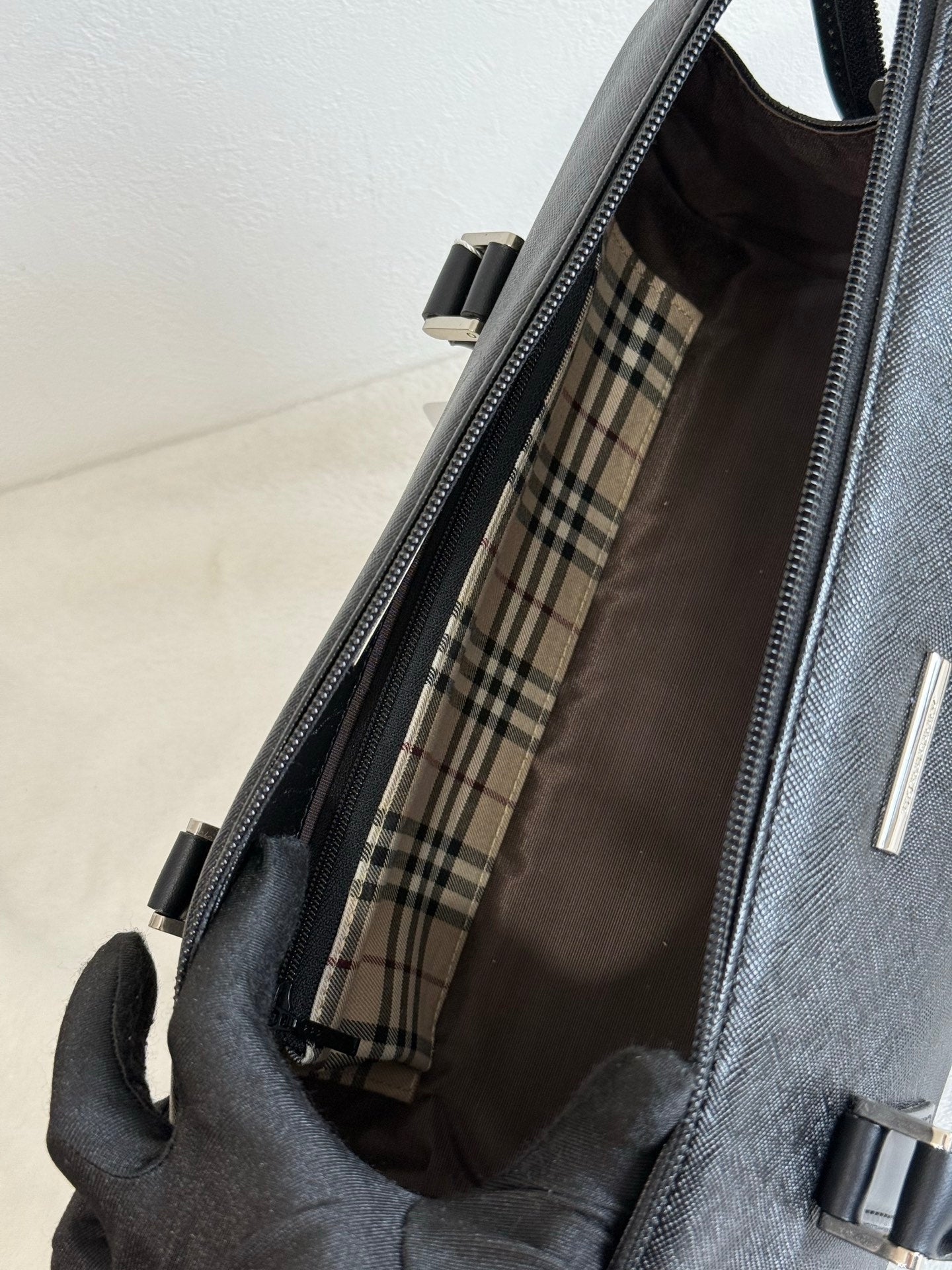 BURBERRY Boston Handbag