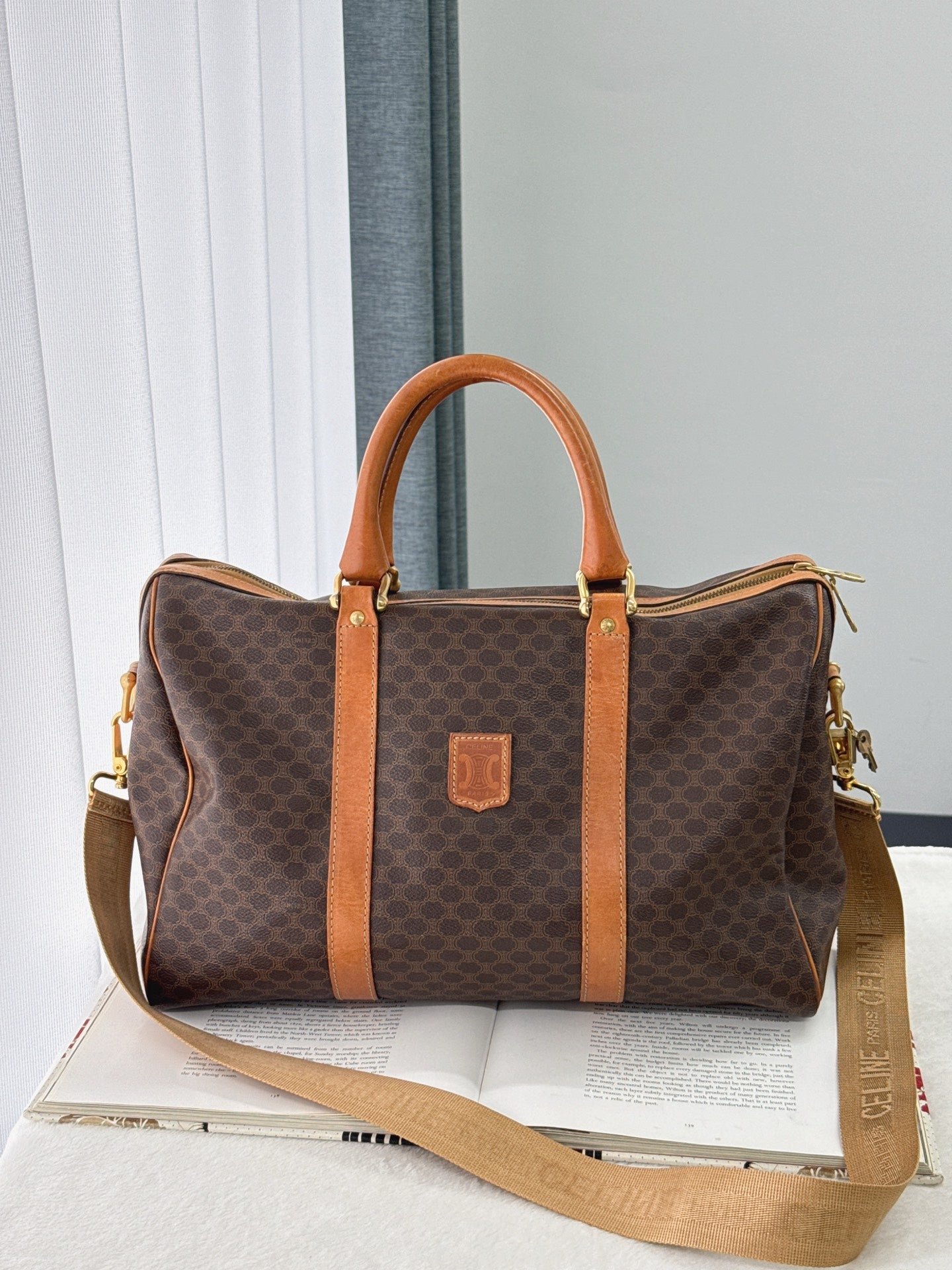CELINE Macadam Travel Bag