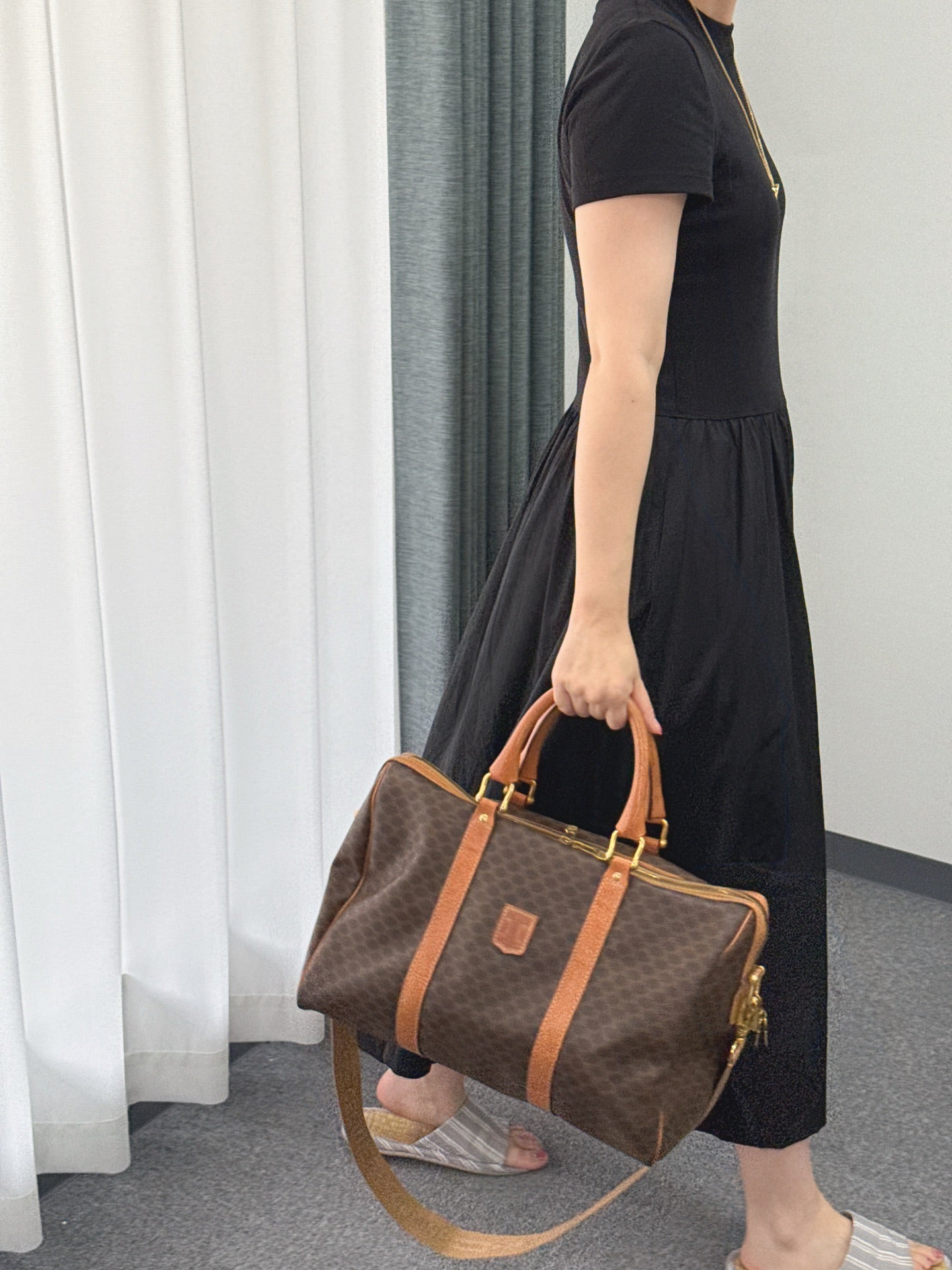 CELINE Macadam Travel Bag