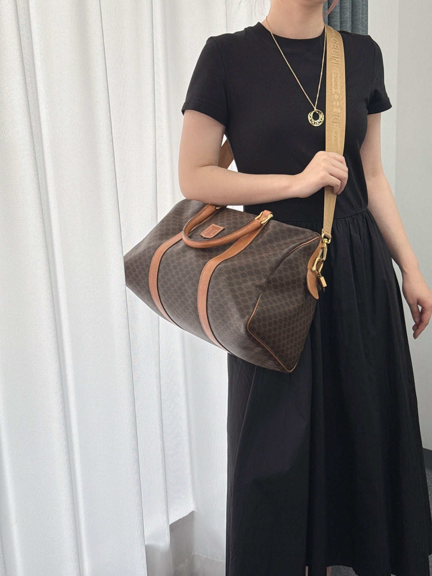 CELINE Macadam Travel Bag