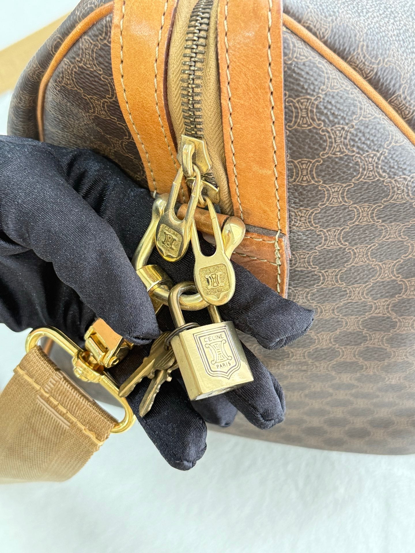 CELINE Macadam Travel Bag