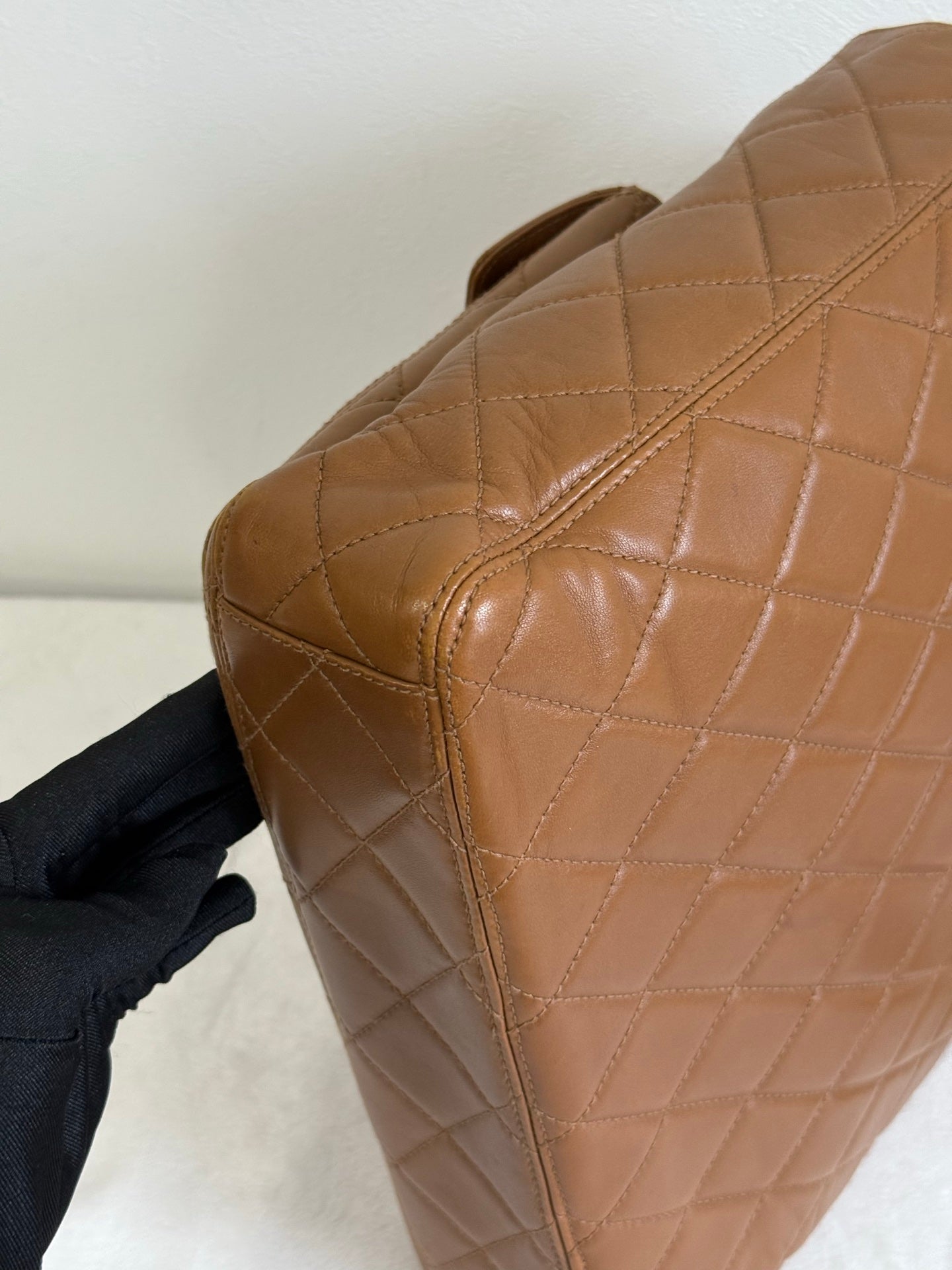 CHANEL Lambskin Shoulder Bag