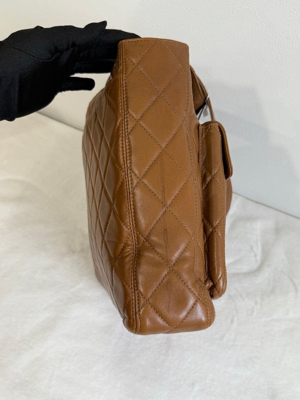 CHANEL Lambskin Shoulder Bag