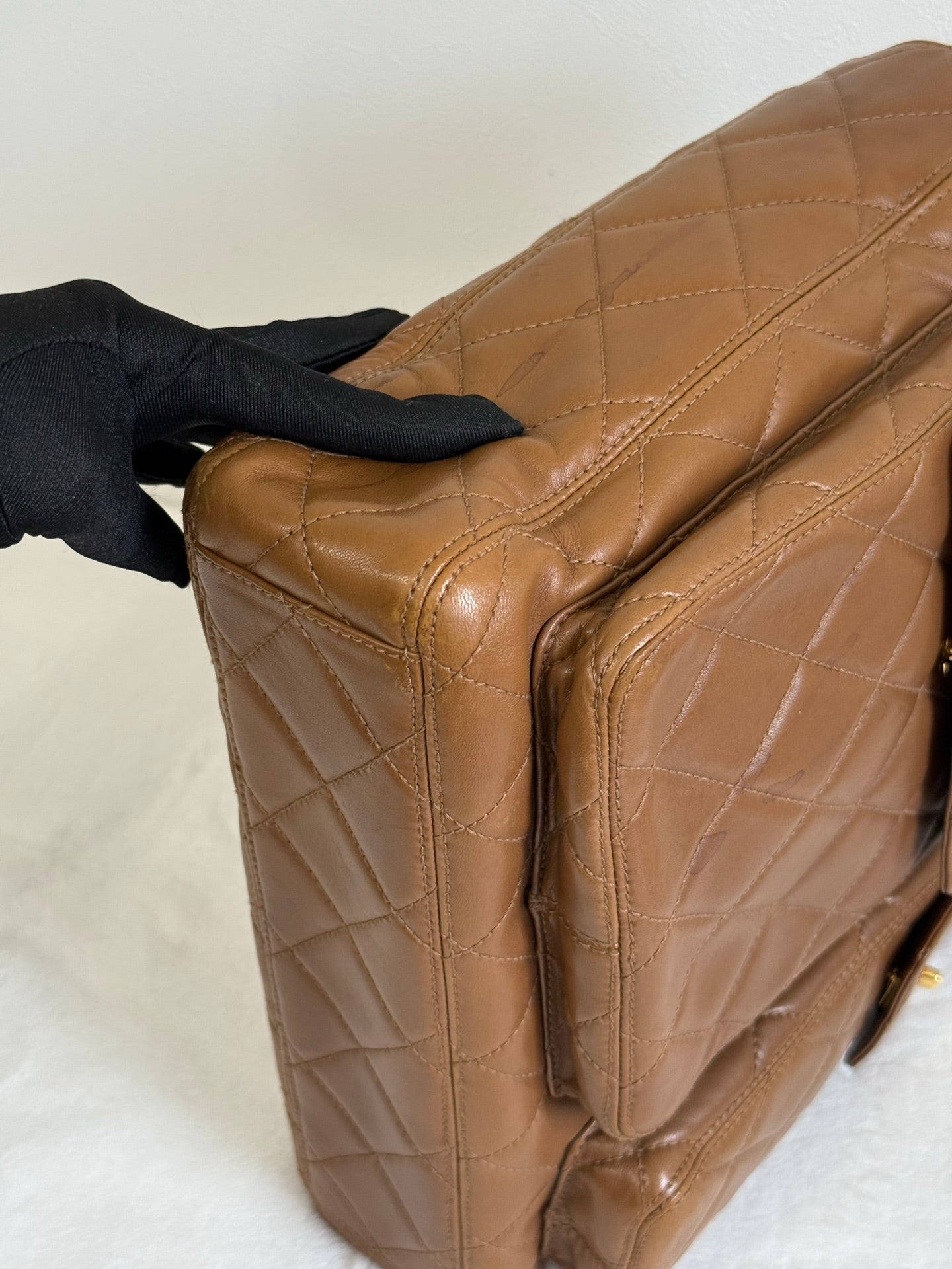 CHANEL Lambskin Shoulder Bag