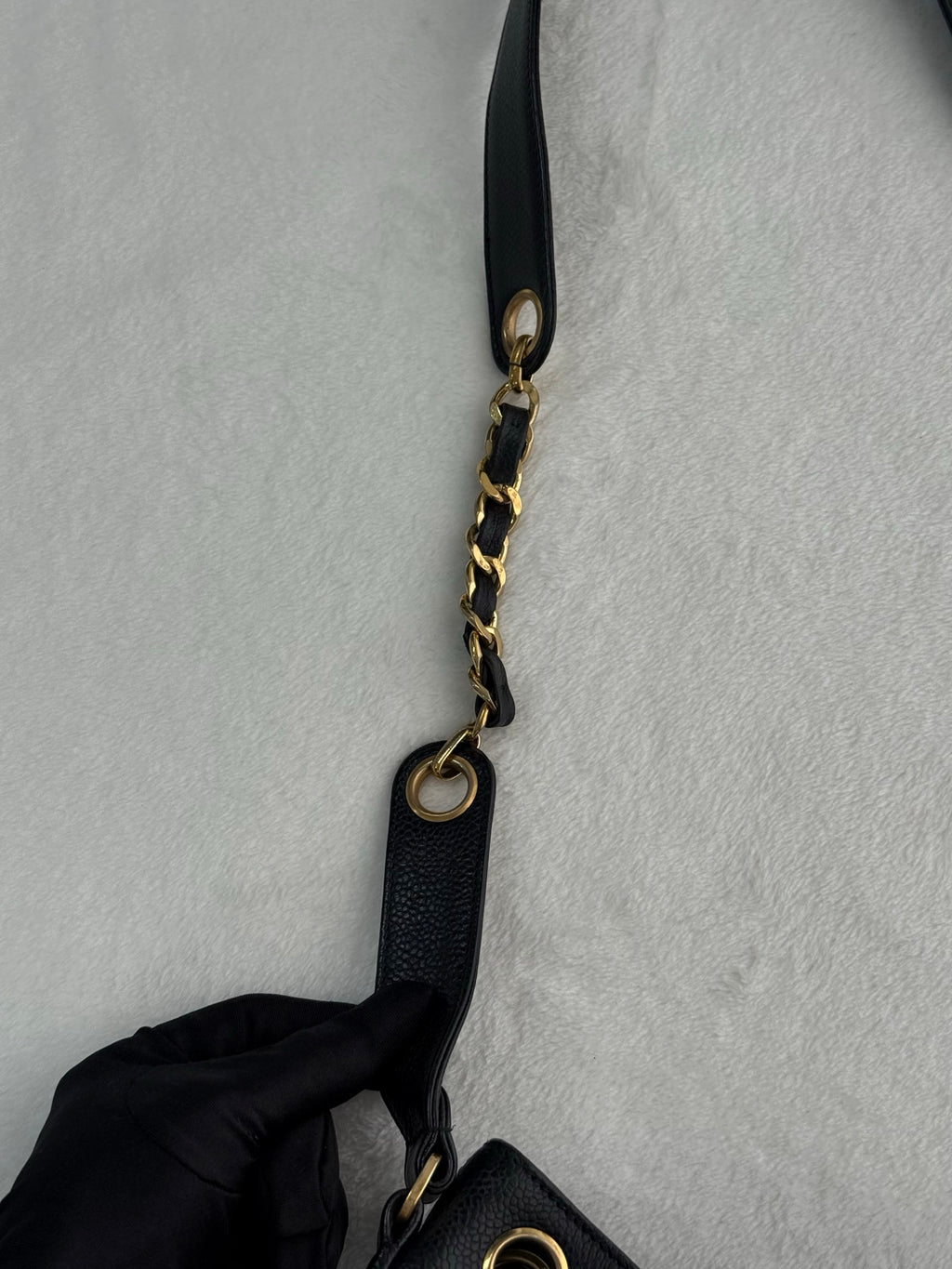 CHANEL Cavier Bucket Bag