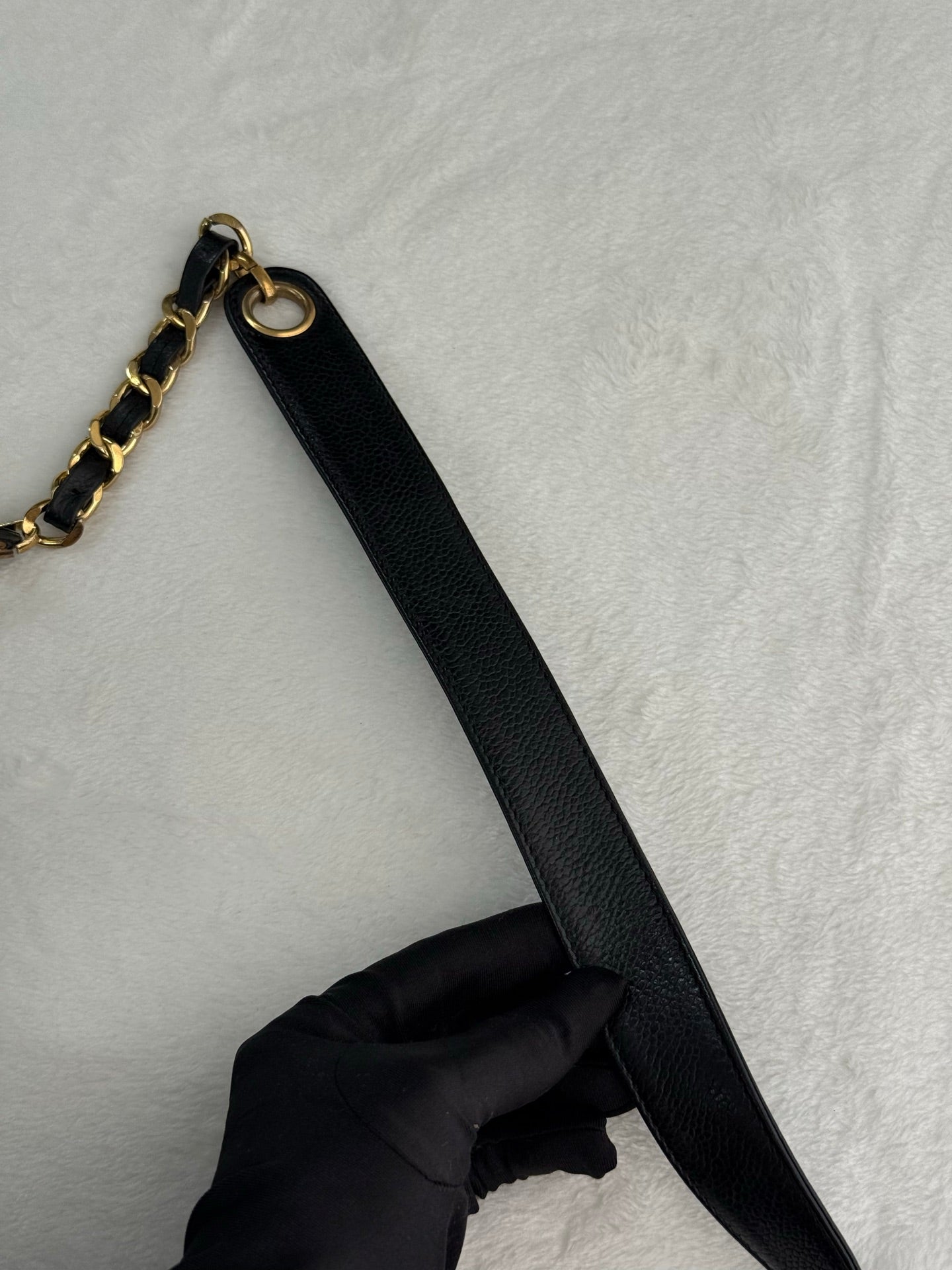 CHANEL Cavier Bucket Bag