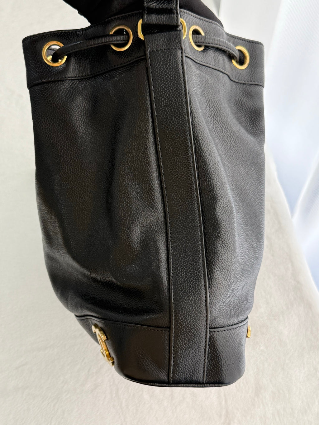 CHANEL Cavier Bucket Bag