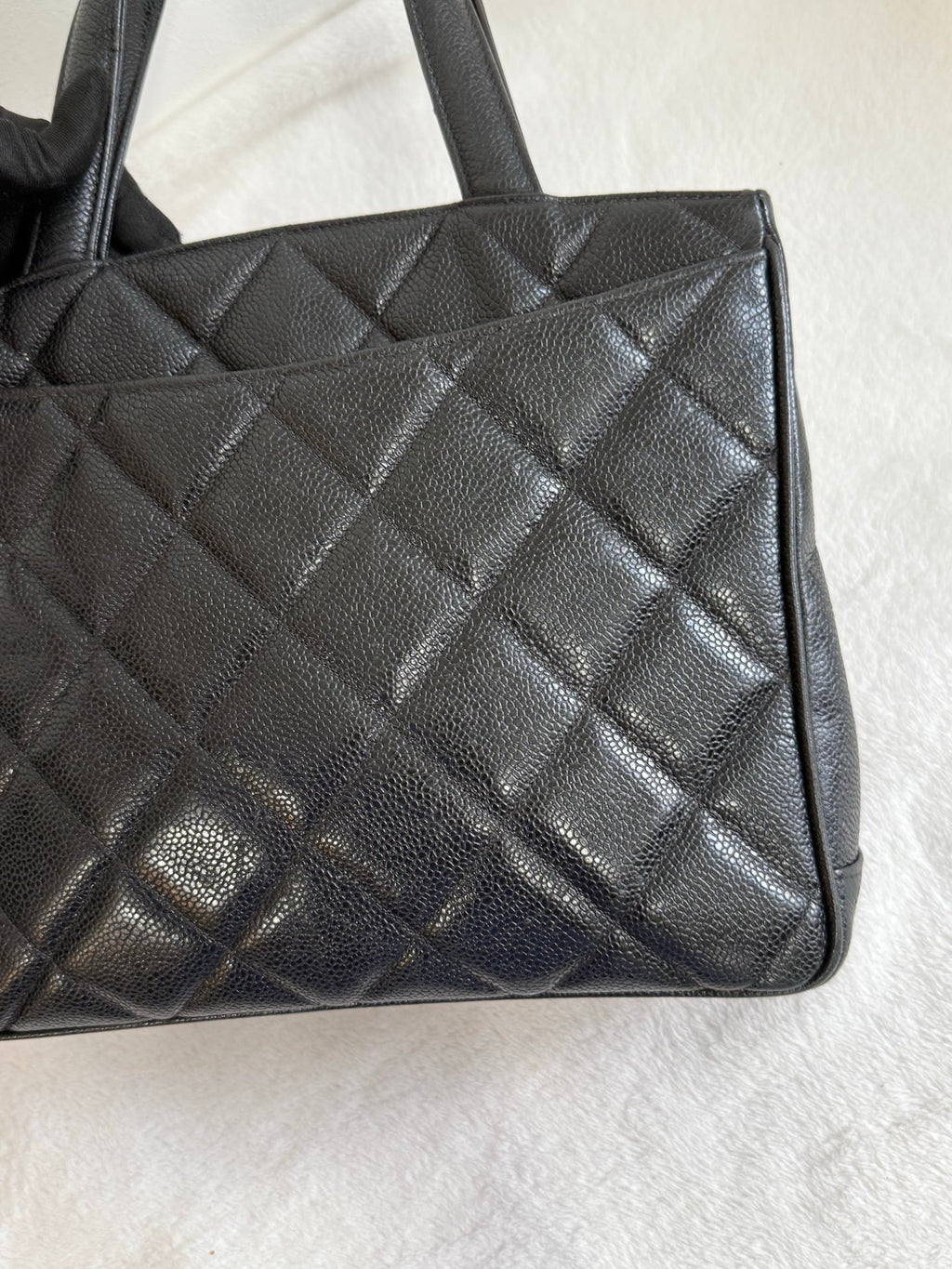 CHANEL Cavier Handle Bag