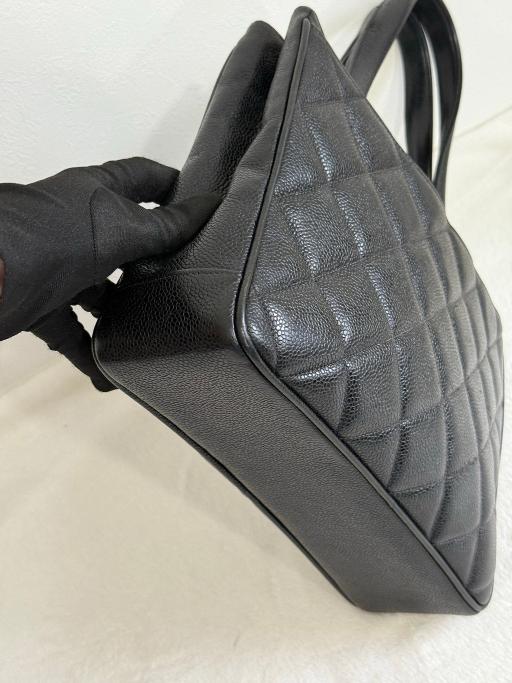 CHANEL Cavier Handle Bag