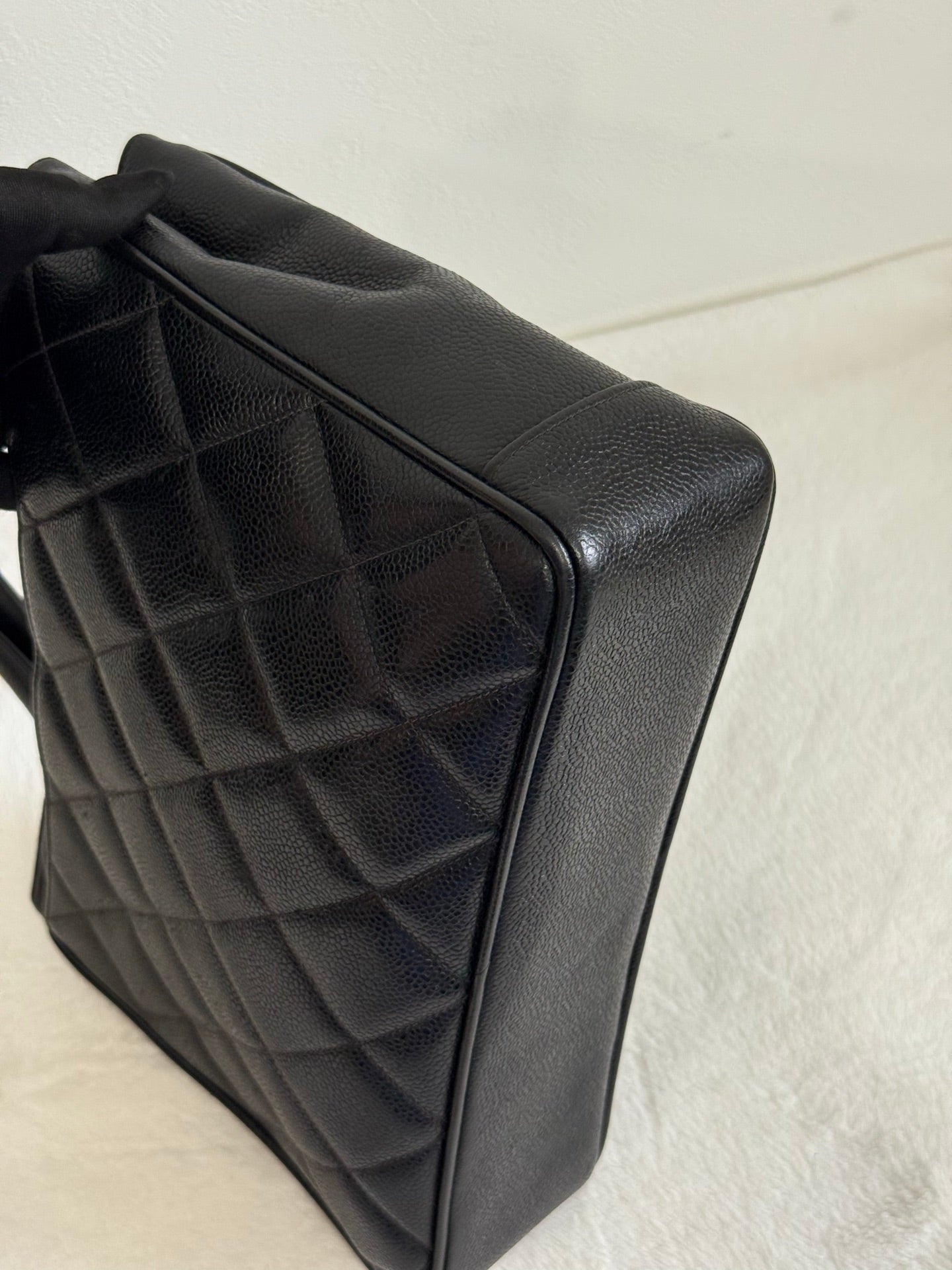 CHANEL Cavier Handle Bag