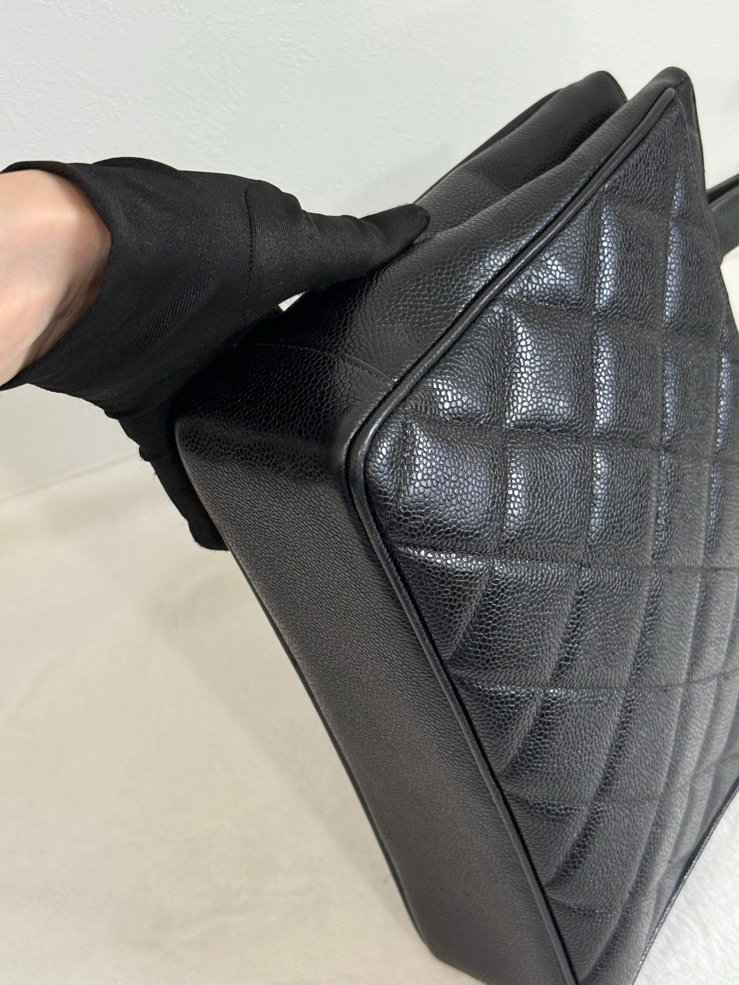 CHANEL Cavier Handle Bag