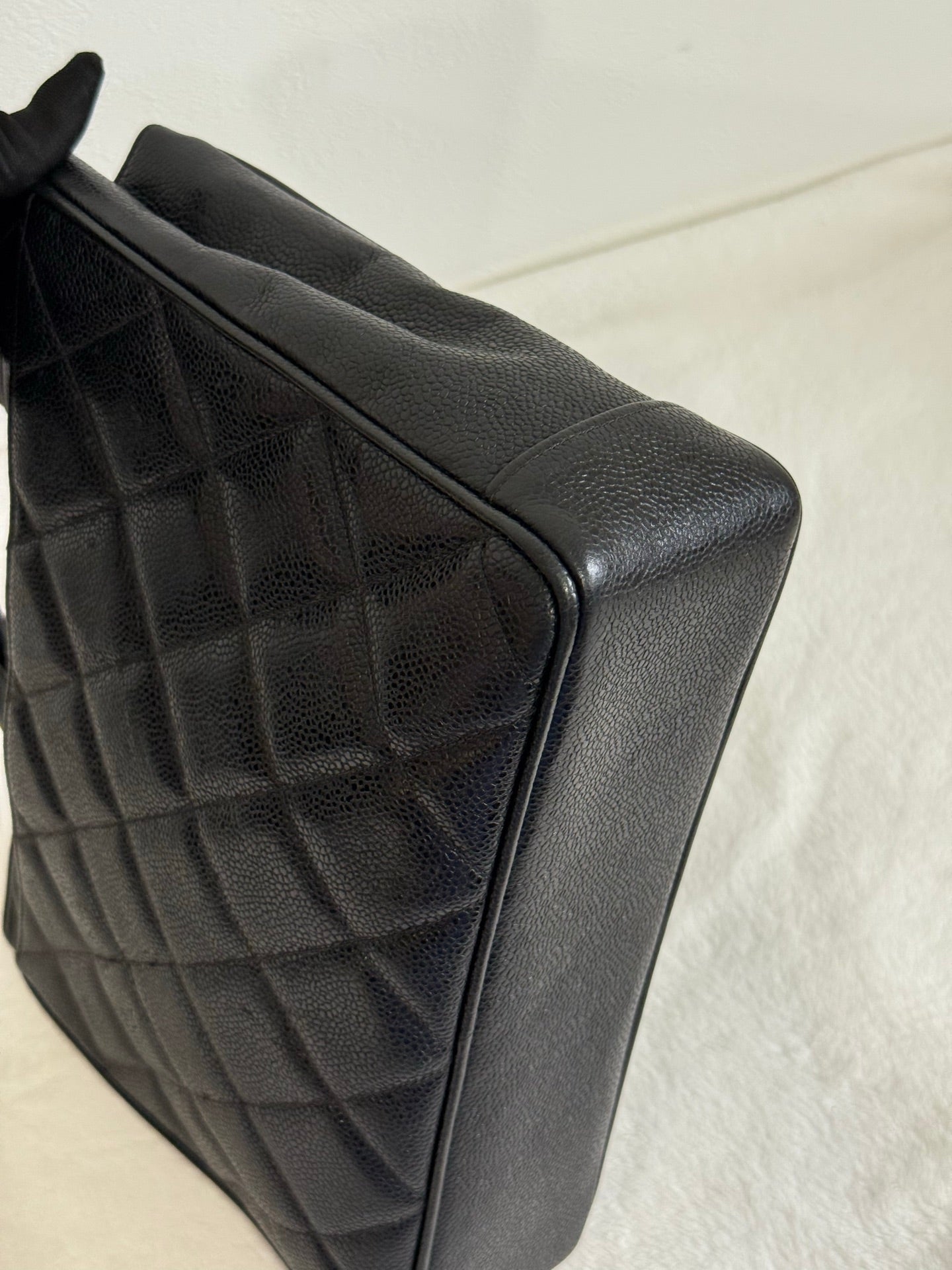 CHANEL Cavier Handle Bag