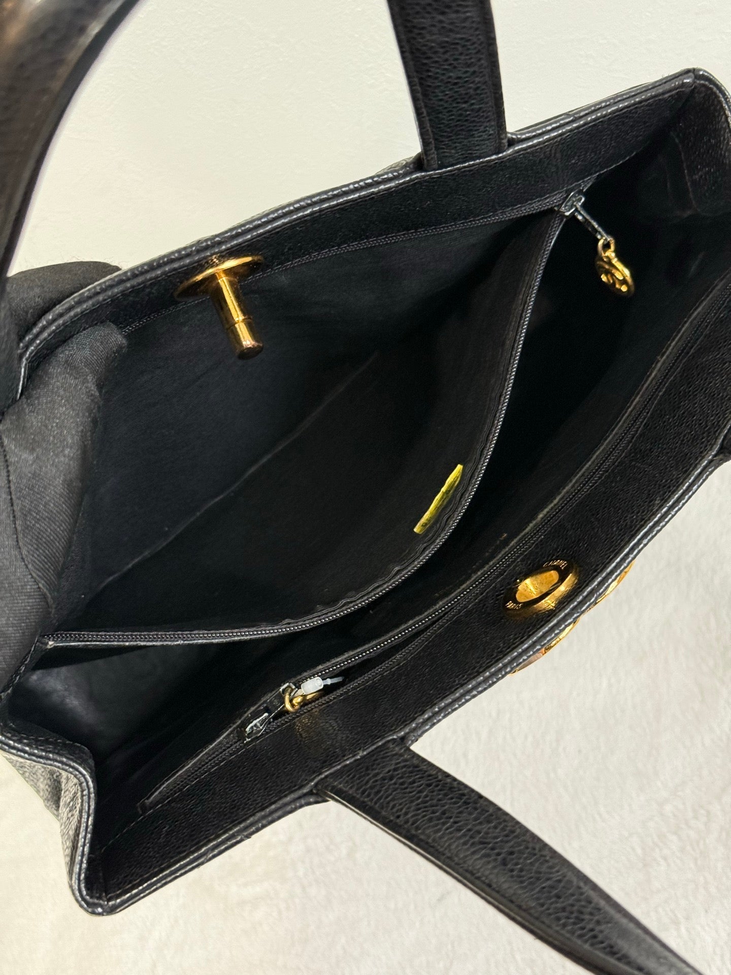 CHANEL Cavier Handle Bag