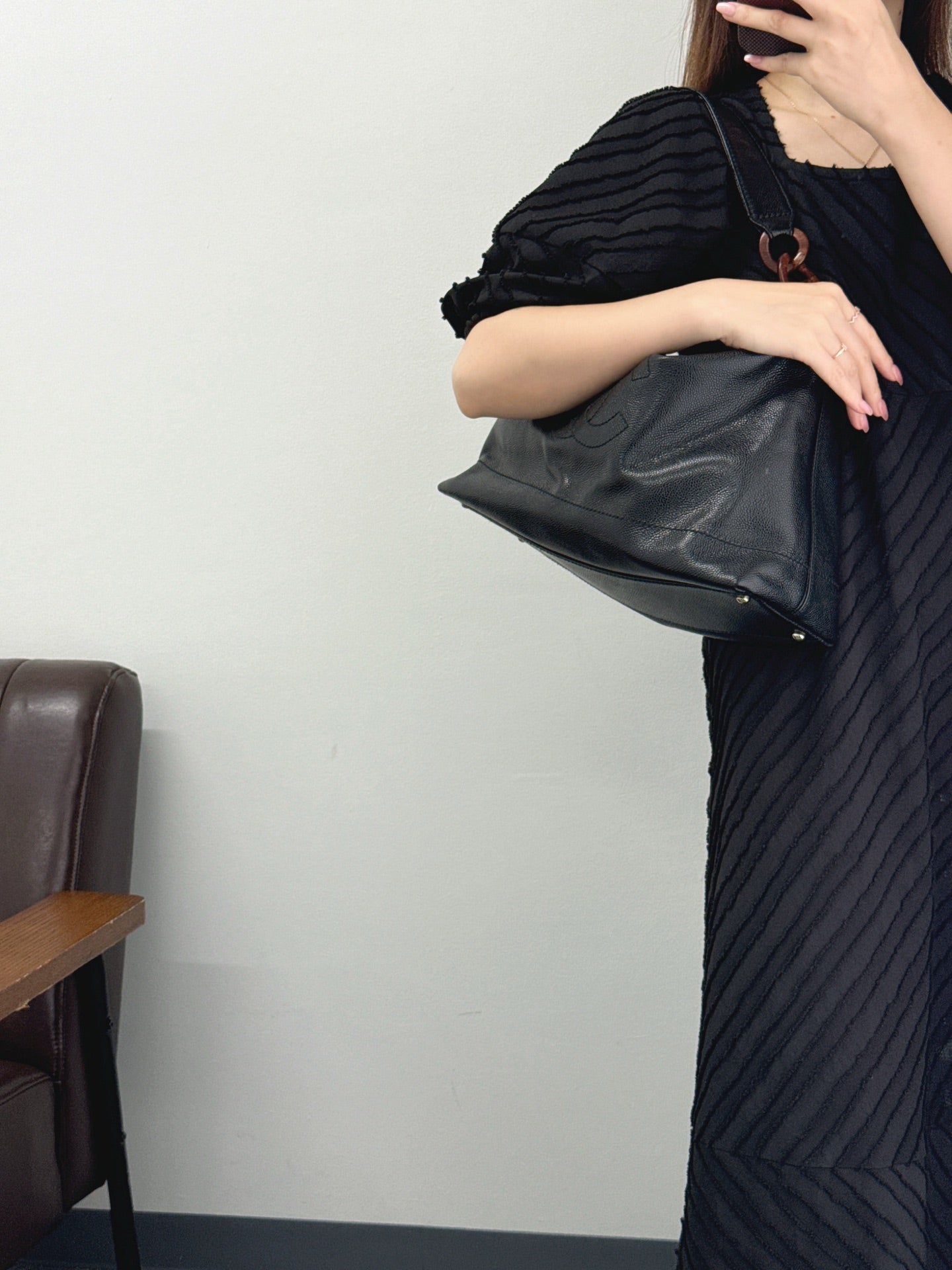 CHANEL Cavier Hobo Bag