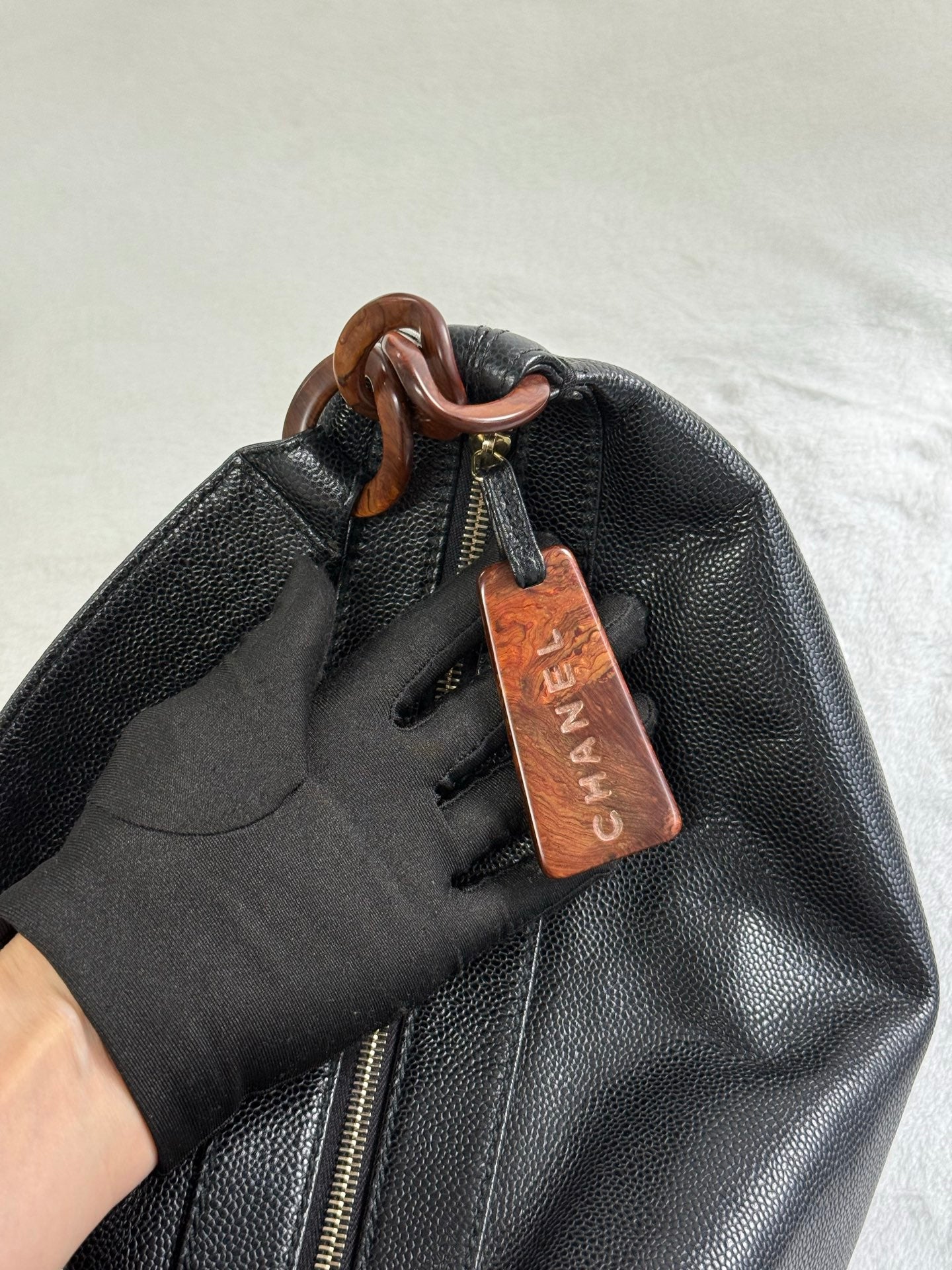 CHANEL Cavier Hobo Bag