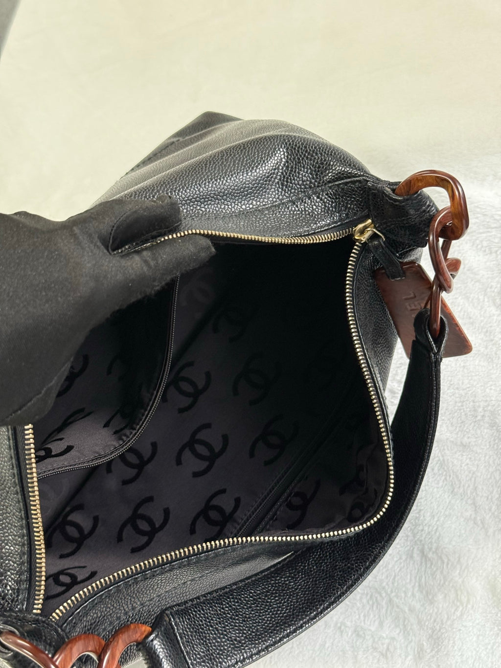 CHANEL Cavier Hobo Bag