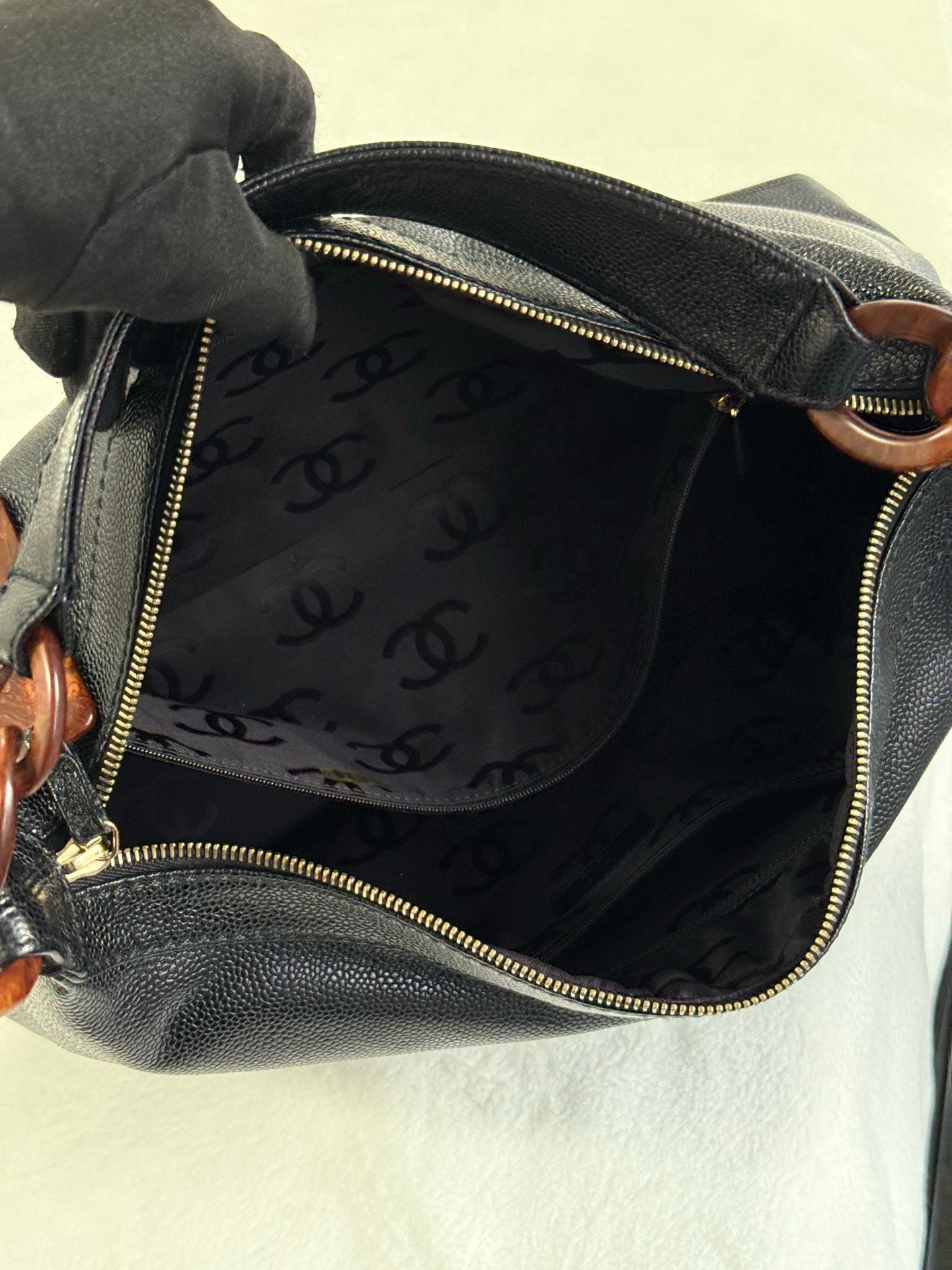 CHANEL Cavier Hobo Bag