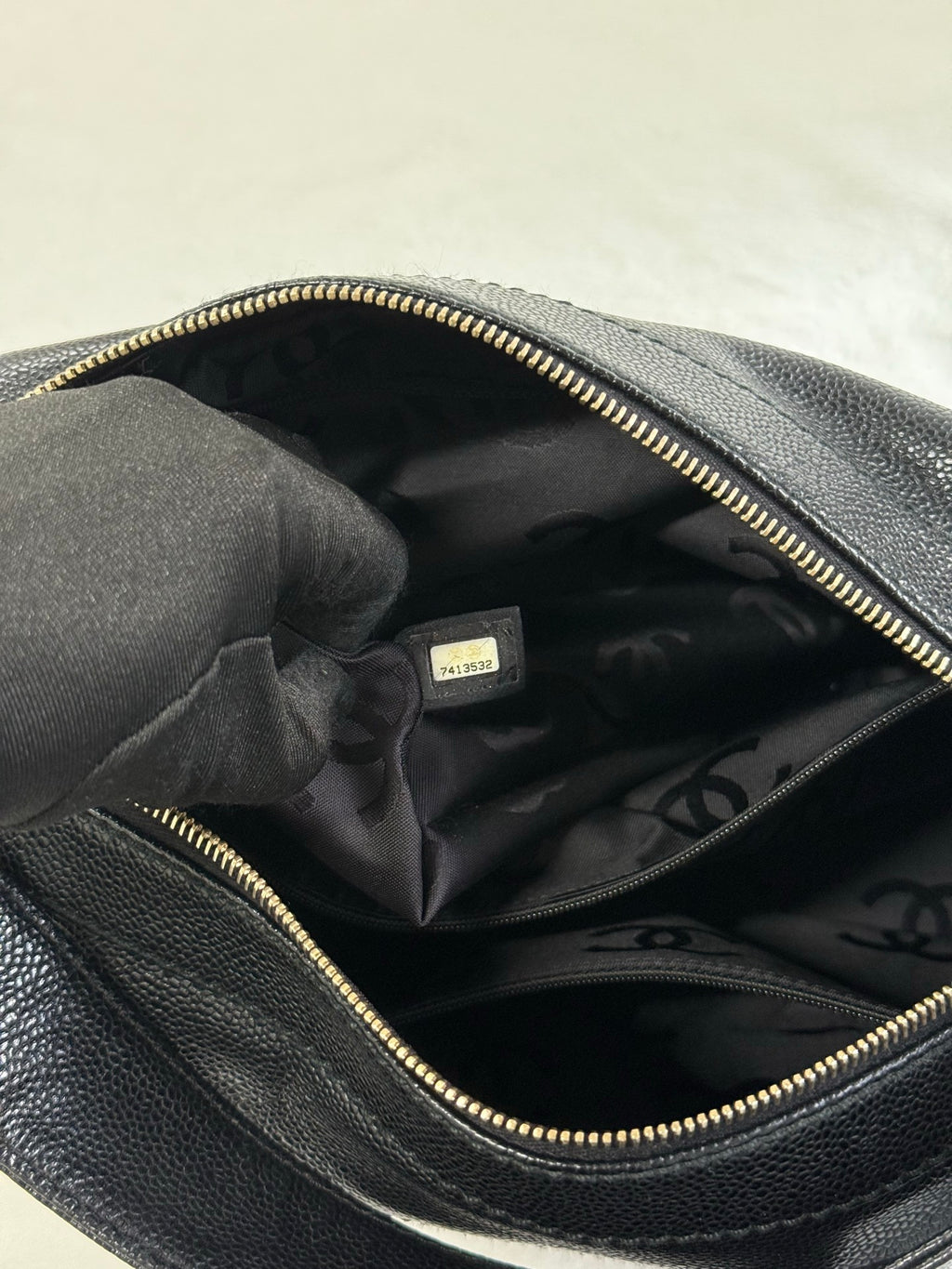 CHANEL Cavier Hobo Bag