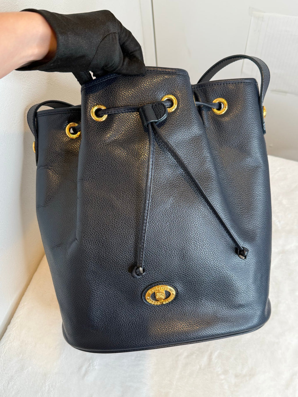 BURBERRY Bucket Shoulder Bag