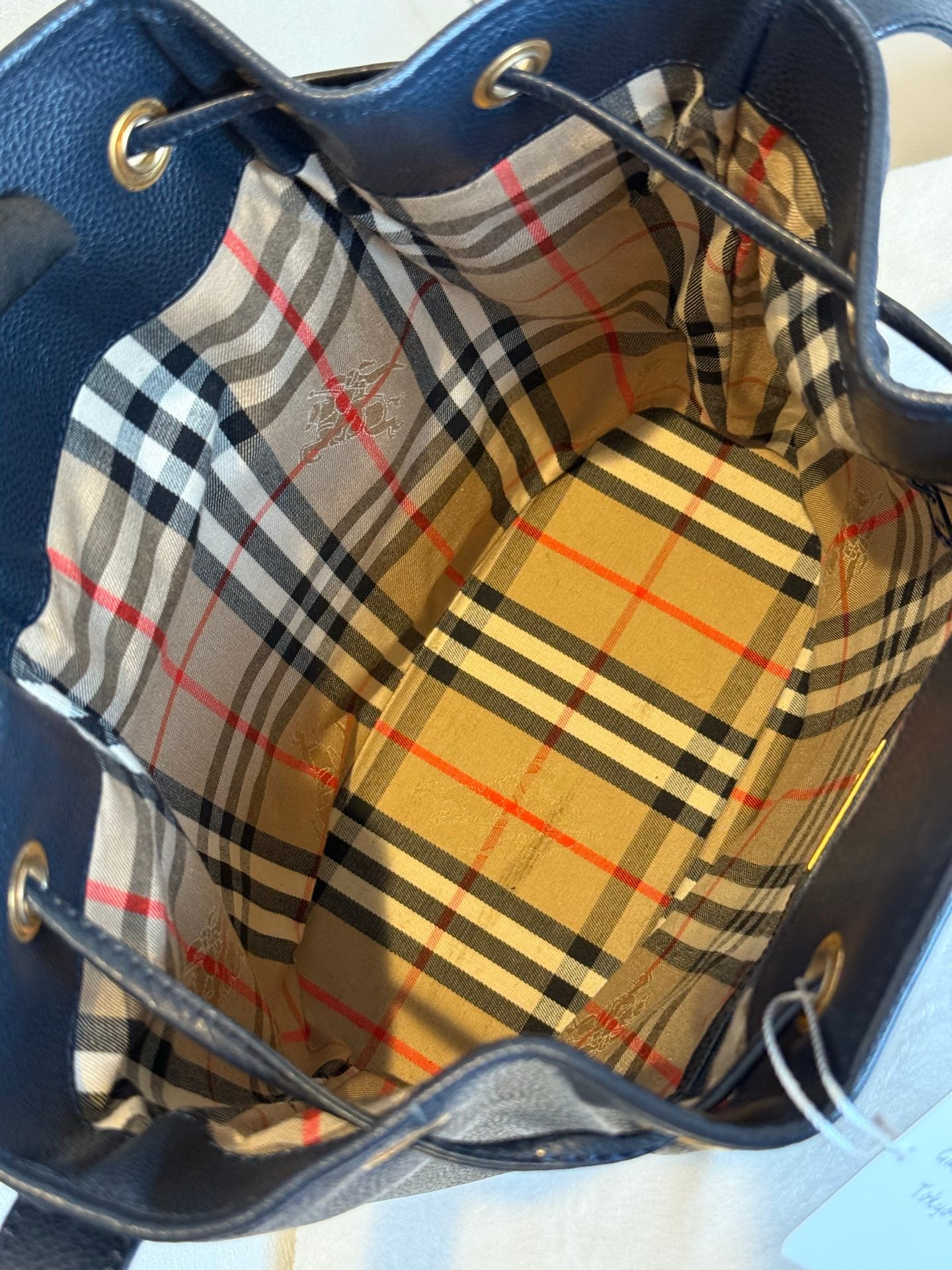 BURBERRY Bucket Shoulder Bag