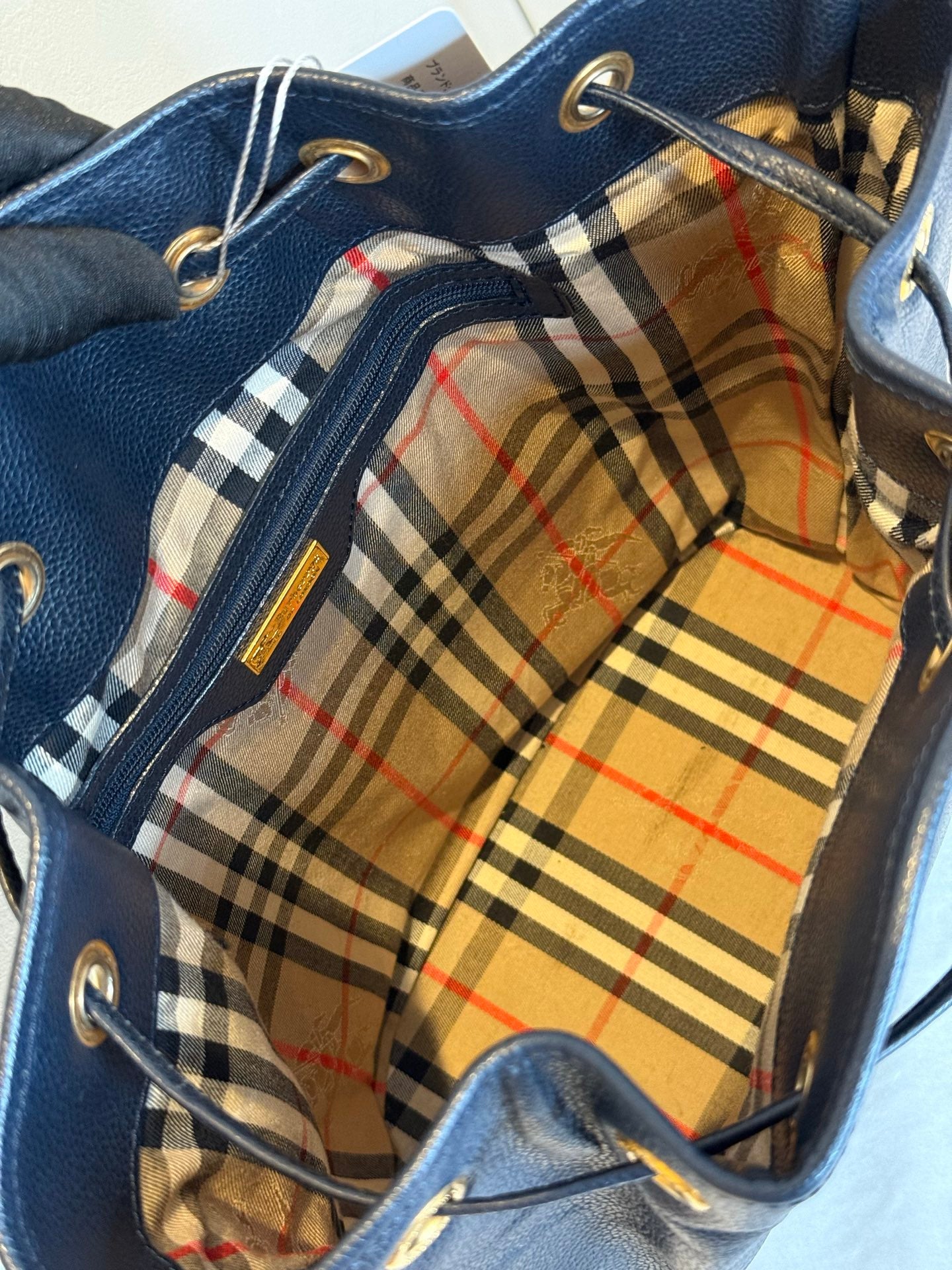 BURBERRY Bucket Shoulder Bag