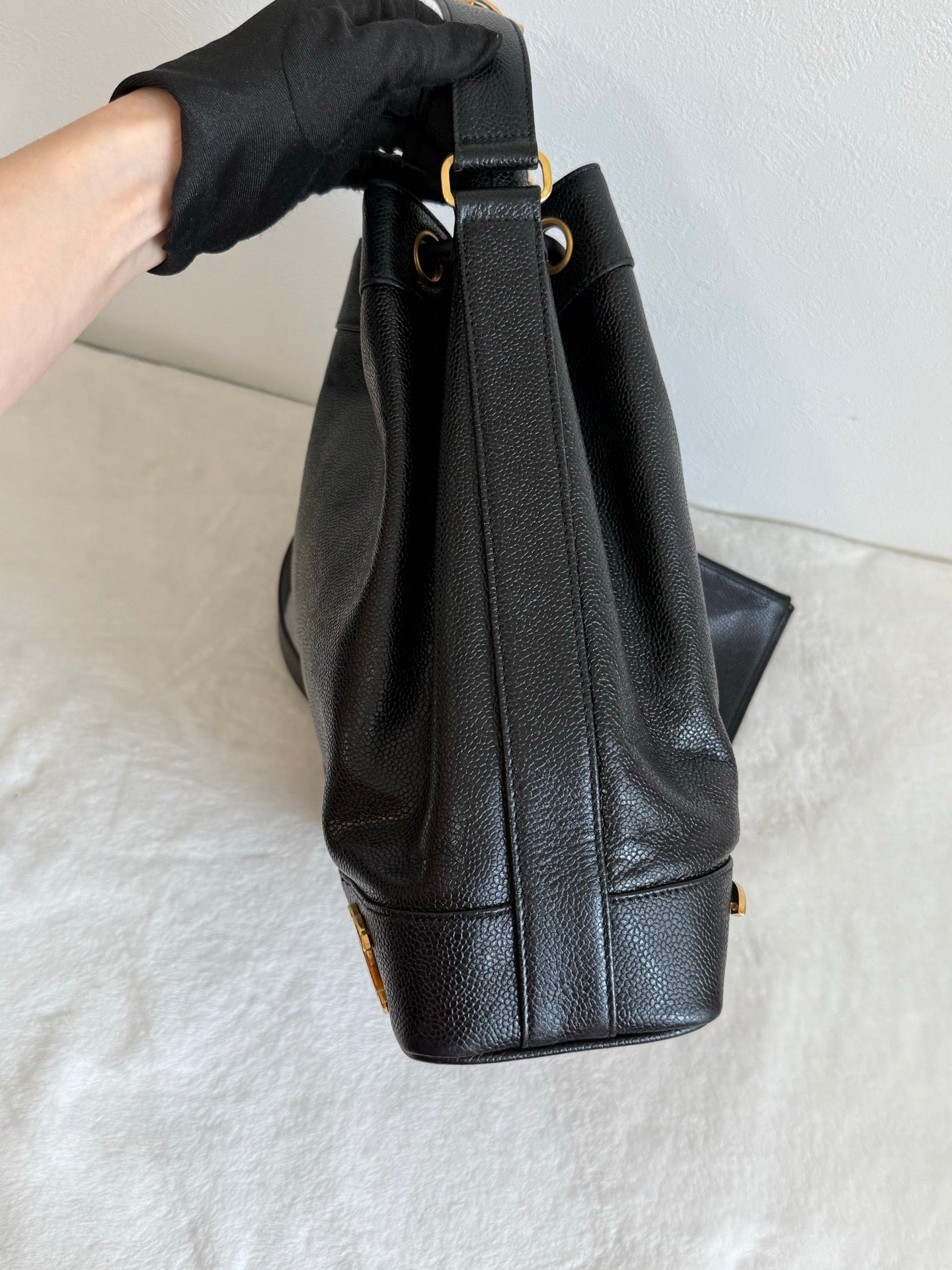 CHANEL Bucket Shoulder Bag
