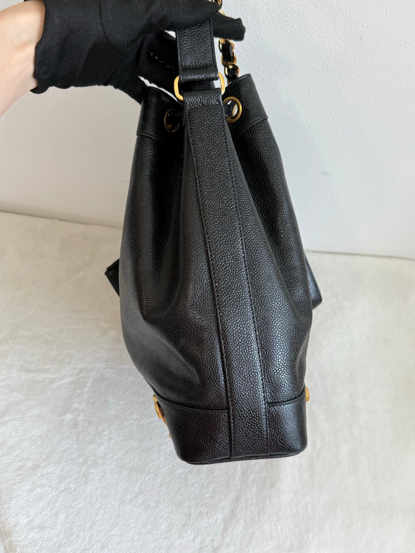 CHANEL Bucket Shoulder Bag