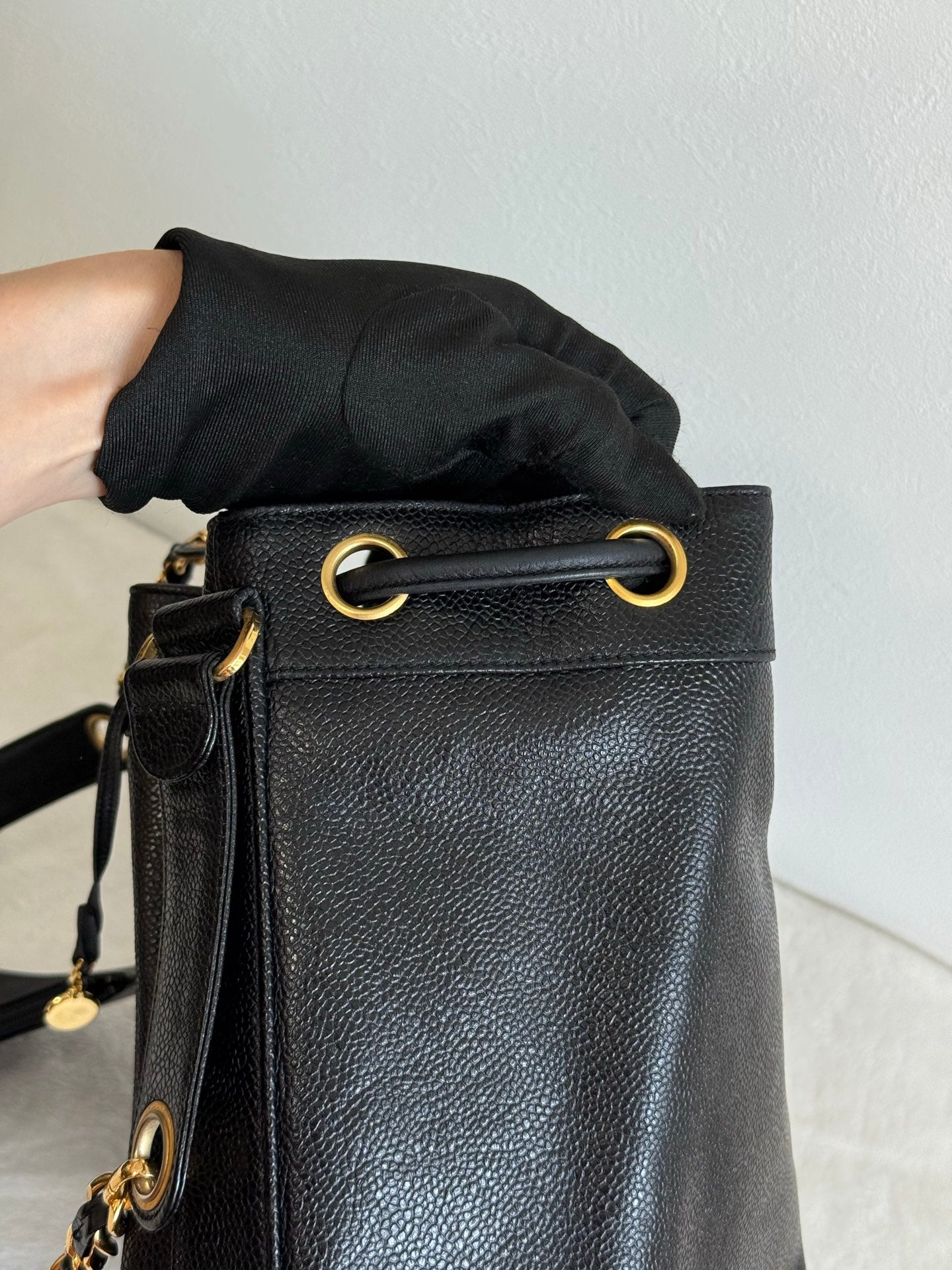 CHANEL Bucket Shoulder Bag